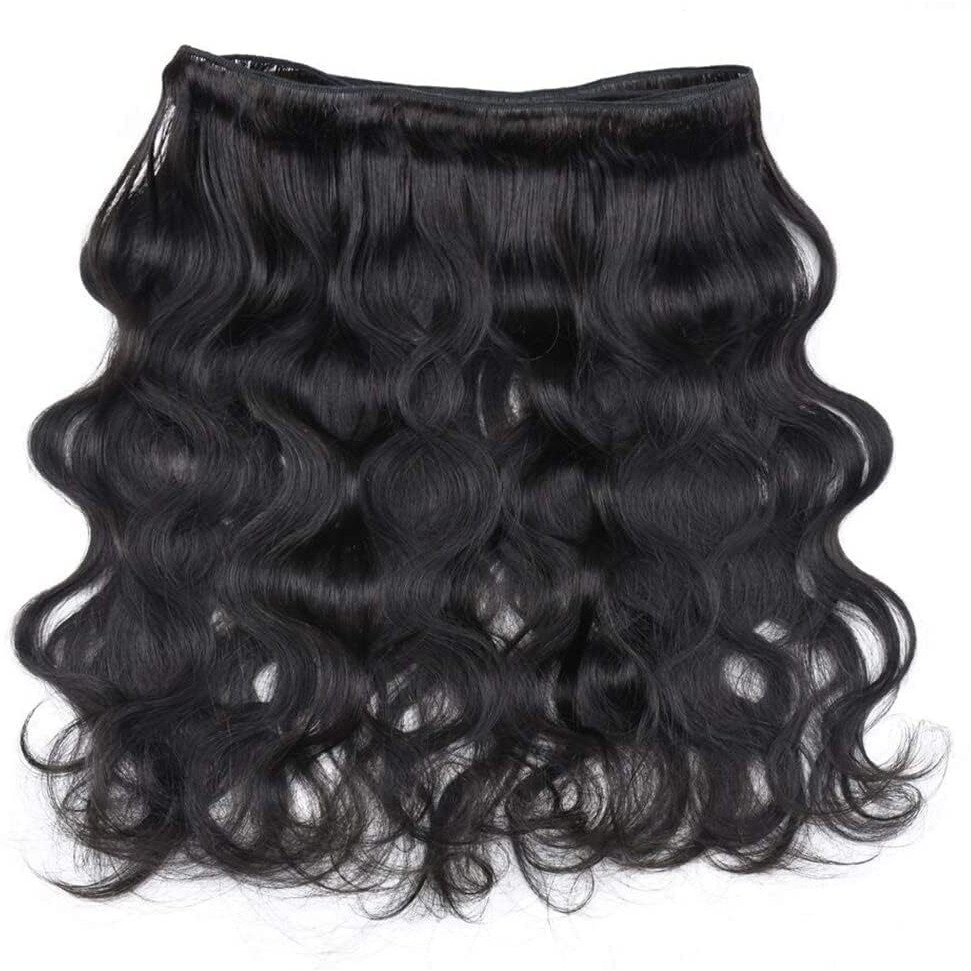 Amskdum Human Hair Bundles 20 20 20 Inch 12A Body Wave Bundles Human Hair 100 Percent Unprocessed Brazilian Weave Bundles Human Hair Extensions For Black Women Natural Color