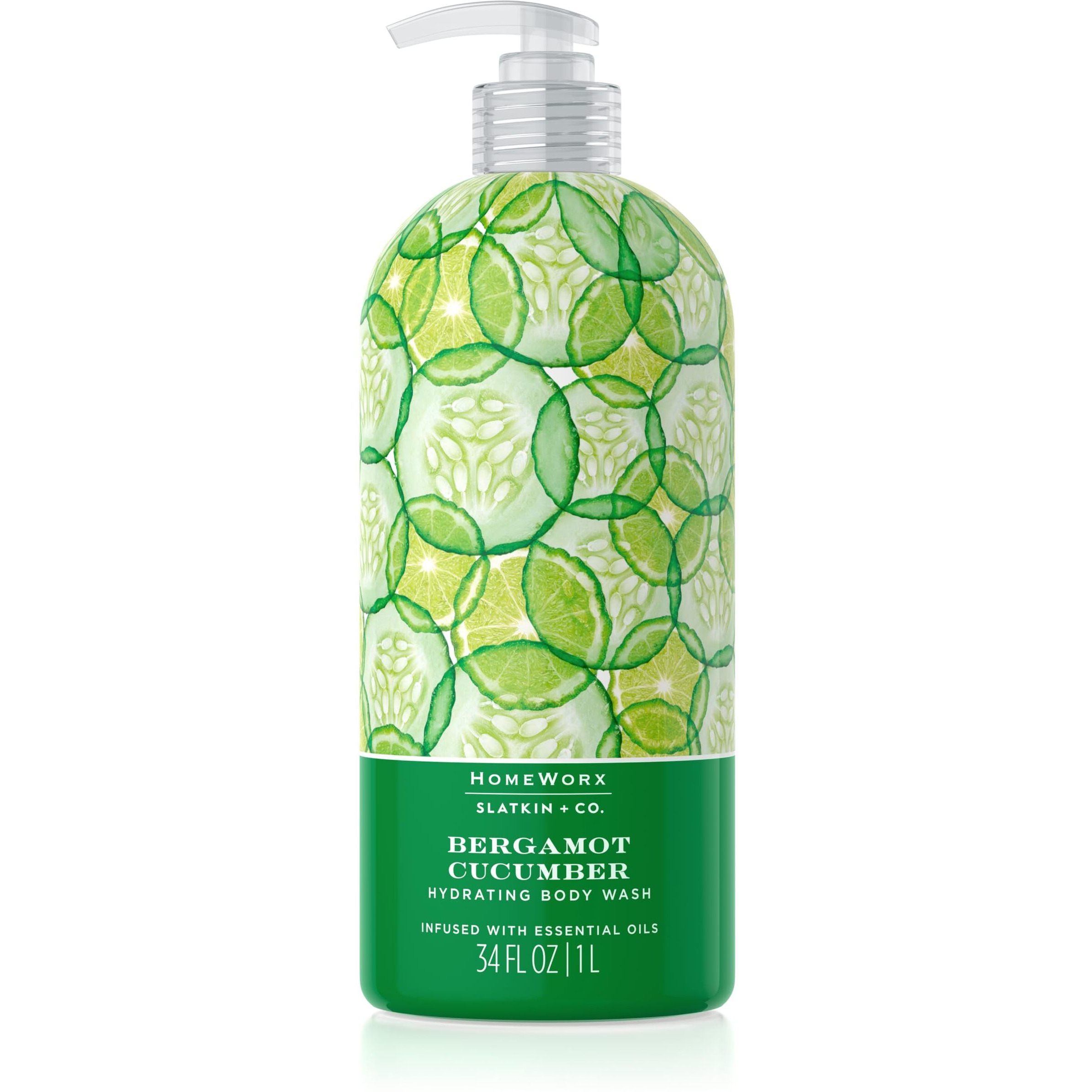 Homeworx By Slatkin + Co. 34 Fl Oz. Body Wash- Bergamot Cucumber