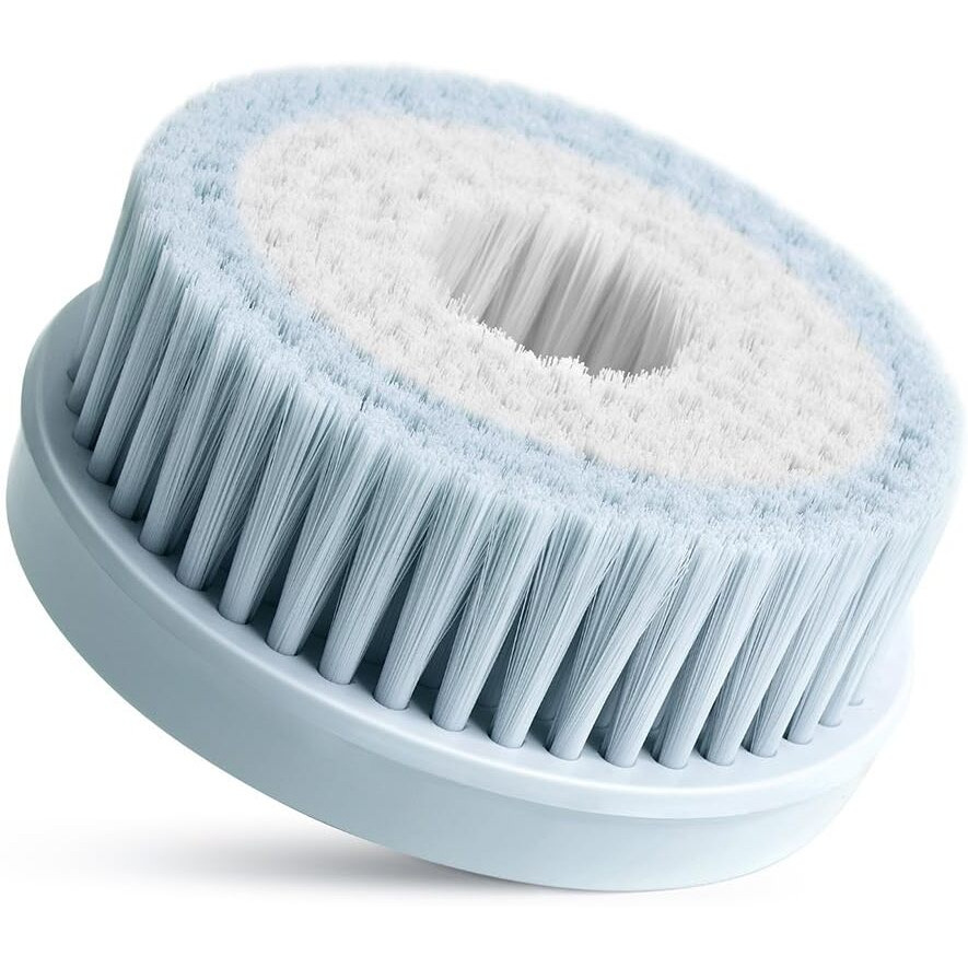 Oh,Xiyu. Electric Body Brush Bath Brush Head - Long Bristle Head, Sky Blue, Only Suitable For Oh,Xiyu. Xy1 Electric Bath Brush