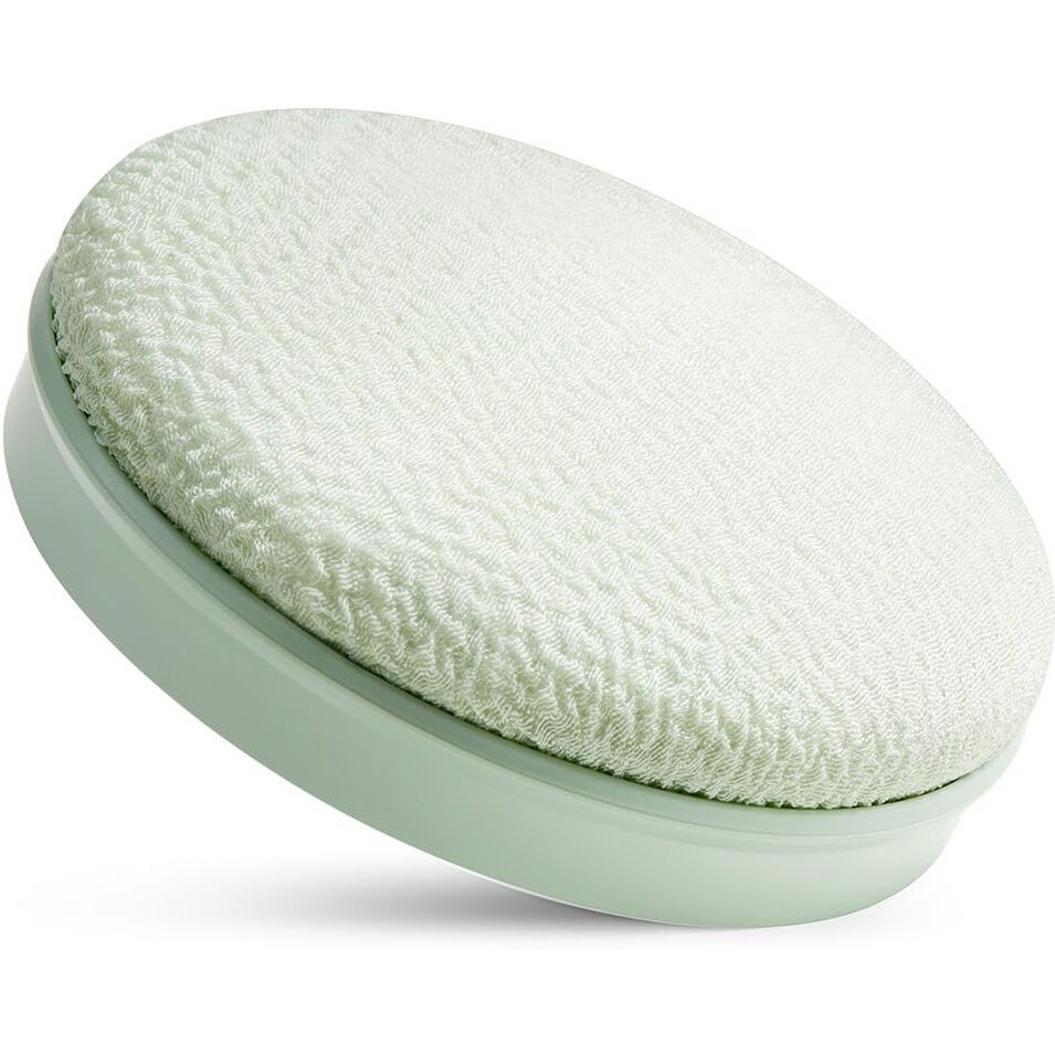 Oh,Xiyu. Electric Body Brush Bath Brush Head - Bath Scrub Head, Pale Cypress Green, Only Suitable For Oh,Xiyu. Xy1 Electric Bath Brush