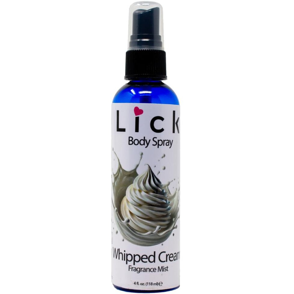 Lick Whipped Cream Scented Body Spray - Sweet And Airy Fragrance Mist - 4 Fl Oz