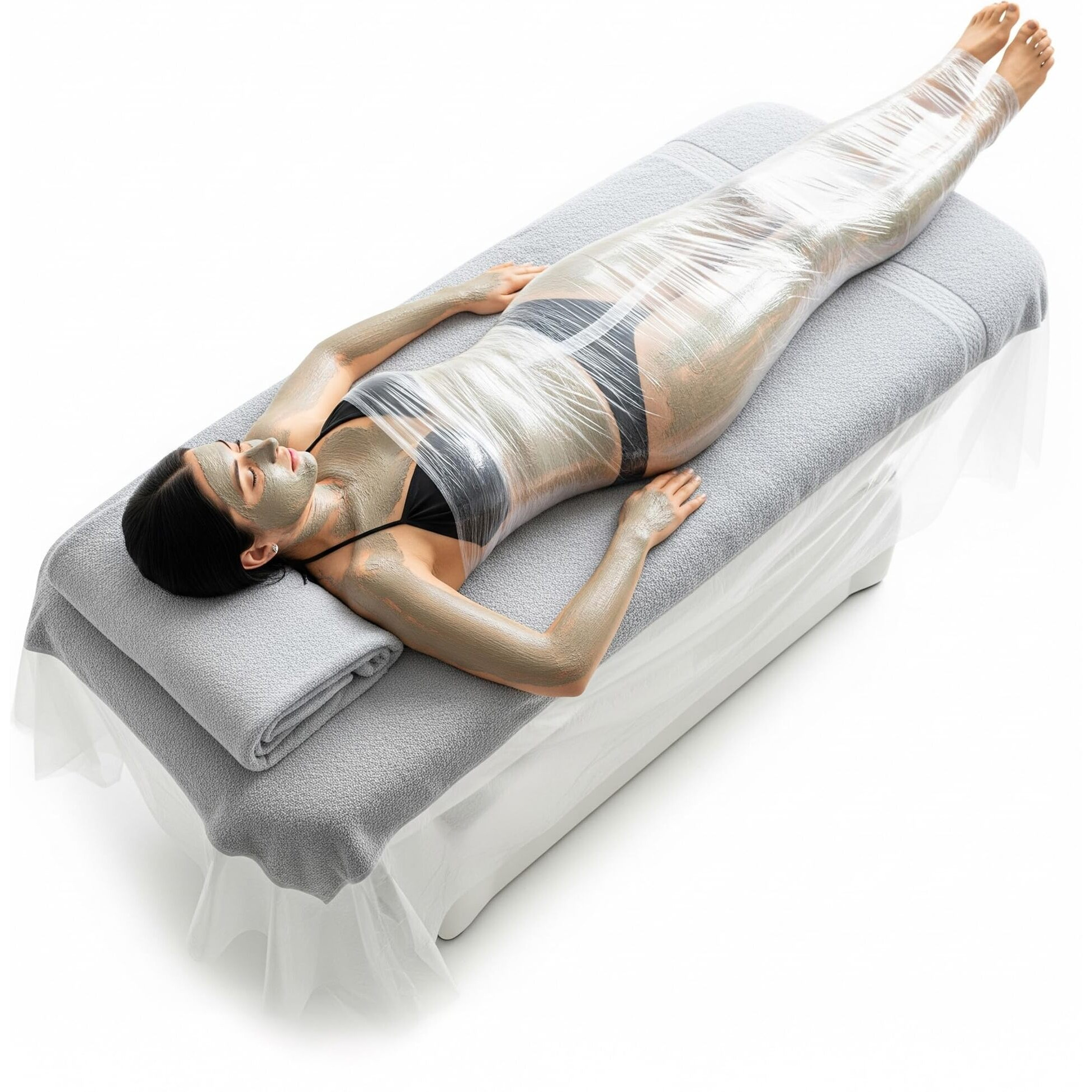 Appearus Disposable Plastic Body Wrap Sheets - (240 Count), 70"&quotX108""