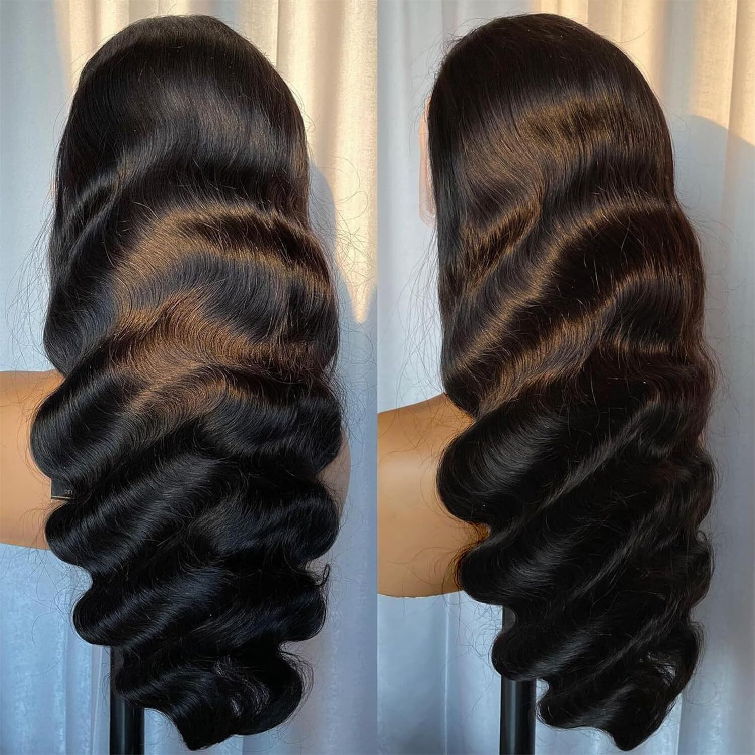 13X6 Skinlke Hd Lace Front Wig, Body Wave Pre-Plucked Bleached All Knots Invisible Hd Lace Melt Into Any Skin Tone True 180% Density 28 Inch Human Hair Wig