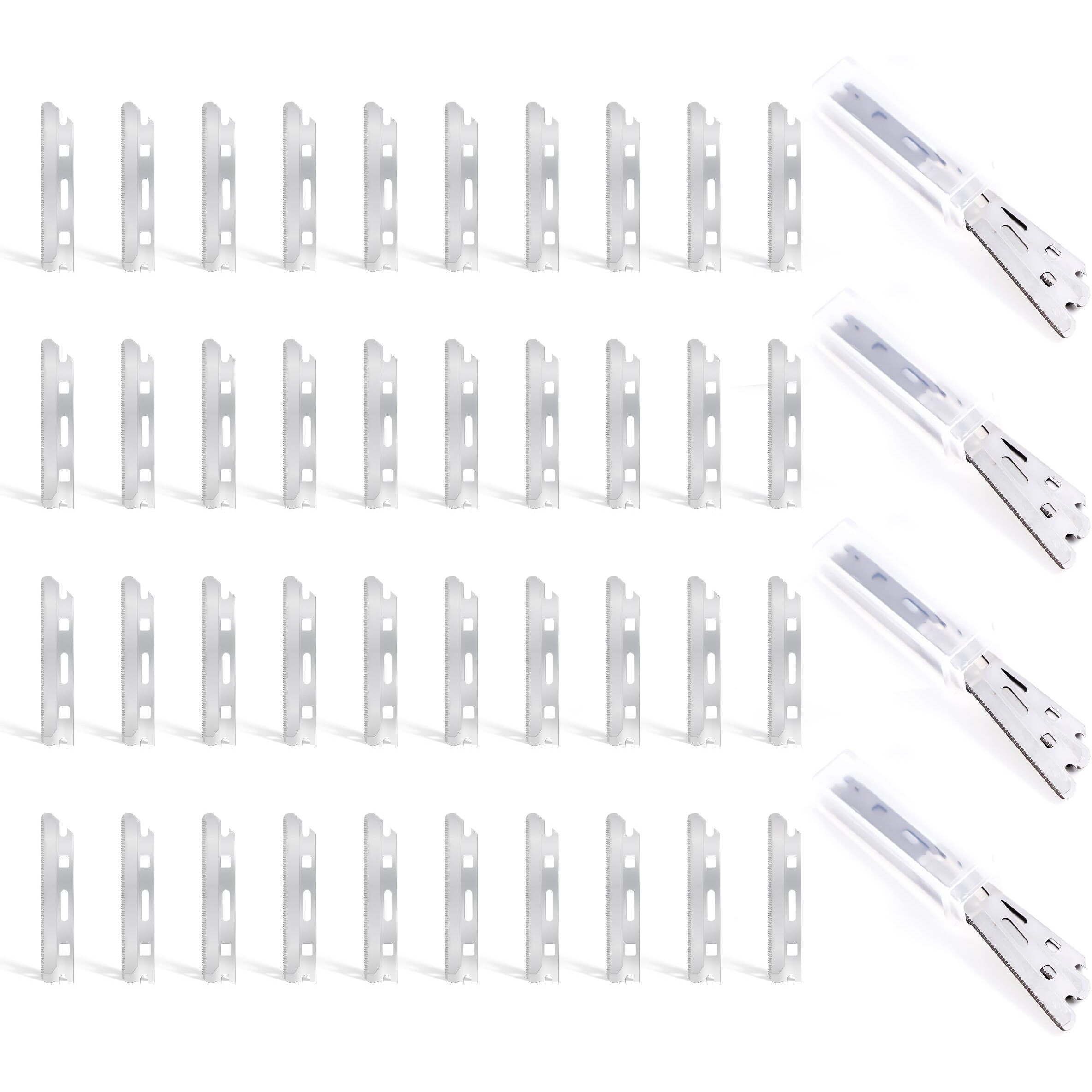 Dermaplan Razor For Face Professional, Facial Razors For Women Face With 40 Blade Refills, Eyebrow Razor For Women And Men