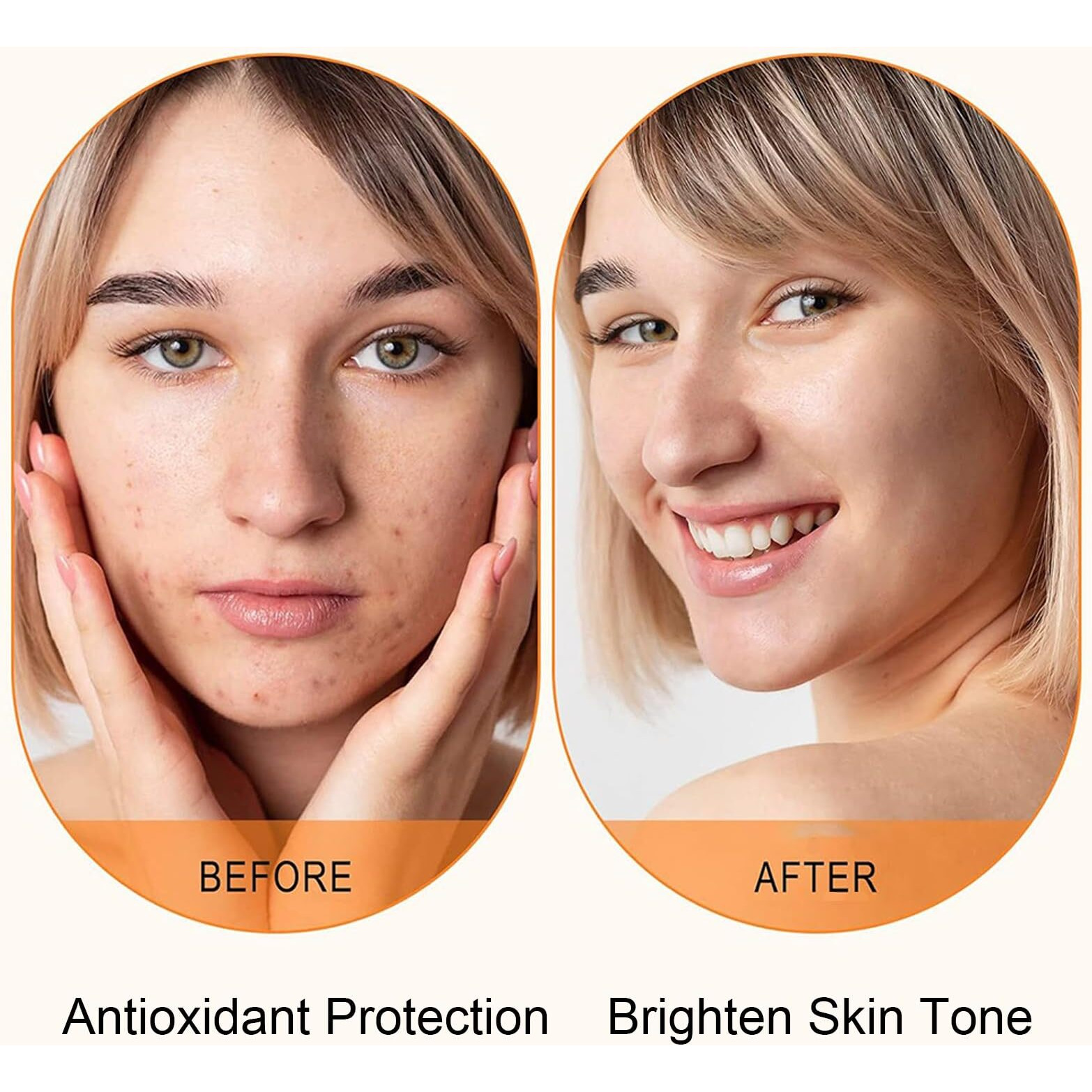 Vitamin C Serum For Face With Hyaluronic Acid - 1.5Ml X 60Pcs, Brightening Hydrating Facial Serum, Travel Size Skincare For Glowing Skin(3.04 Fl Oz (Pack Of 2))
