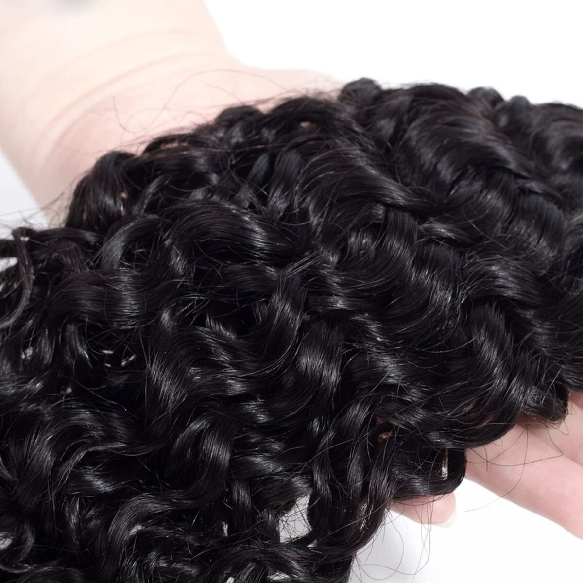 Heiowuio Body Wave Brazilian Remy Human Hair Bundles Weaves For Women Natural Black Color Hair Extensions Grade 8A Real Unprocessed Virgin Hair 26 28 30 Inch