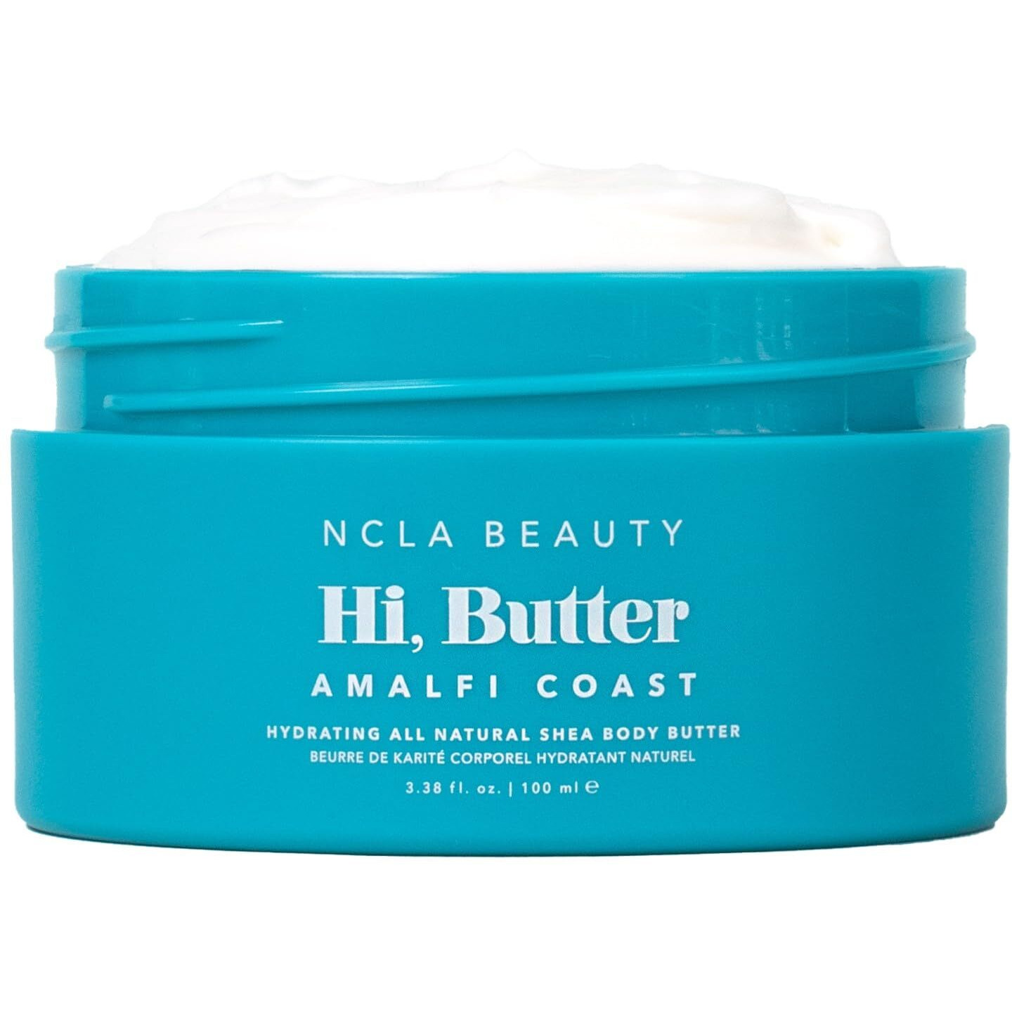 Ncla - Hi Butter, Natural Shea Body Butter | Nourish, Soften, Hydrate Skin | Shea, Mango + Cocoa Butters, Vitamin C | Vegan, Cruelty-Free, Clean Skincare (Amalfi Coast 100 Ml | 3.34 Fl Oz)