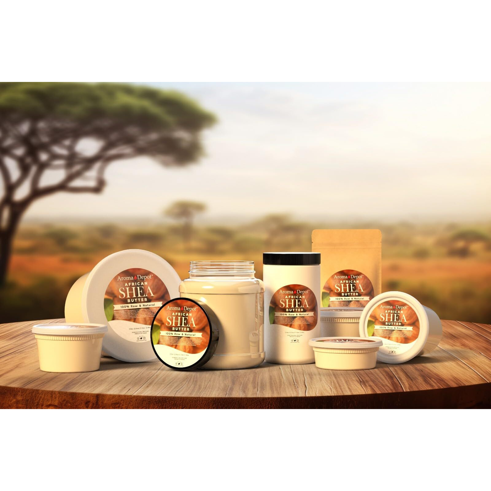 Raw African Shea Butter 12 Oz Ivory/White Grade A 100% Pure Natural Unrefined Fresh Moisturizing, Ideal For Dry And Cracked Skin. It Can Be Used In The Body, Hair, And Face.