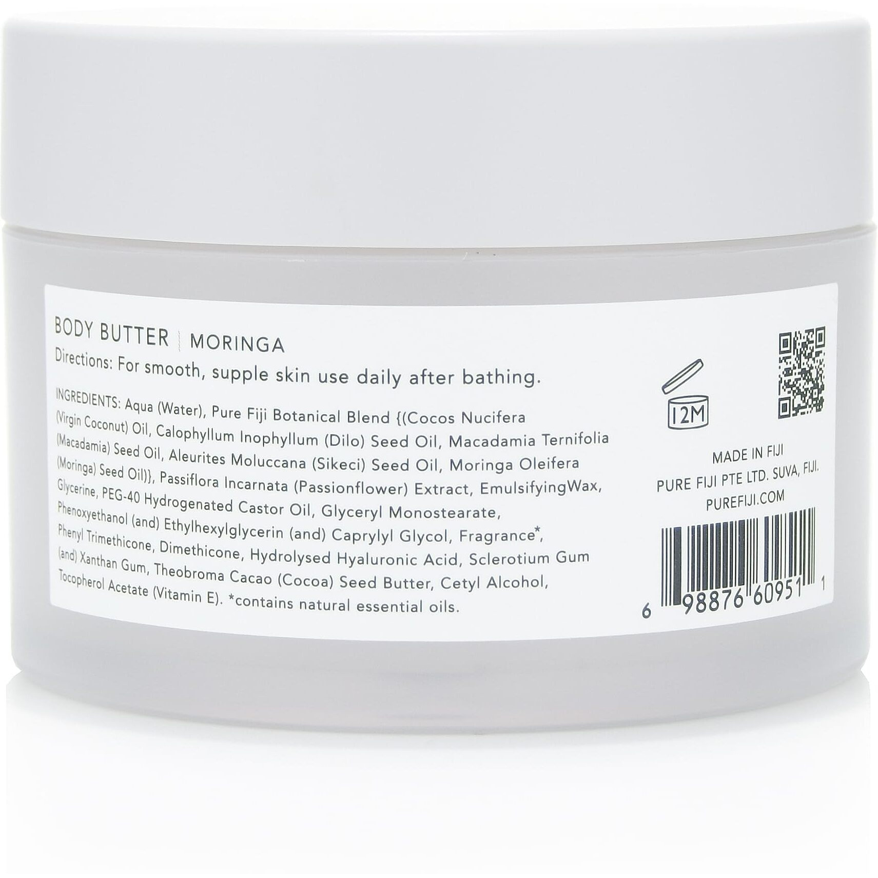 Pure Fiji Nourishing Body Butter, Moringa (6.7Oz/200Ml)