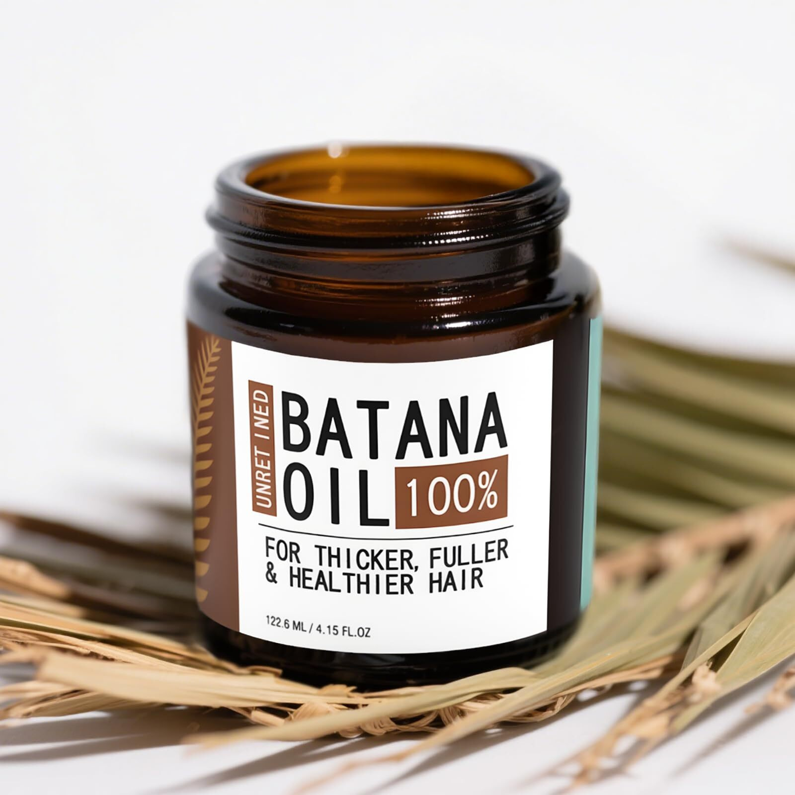 Unalakleet 100% Raw Batana Oil For Hair Growth - Botana Oil Hair Growth Treatment With Pumpkin Seed & Coffee | Vegan, Natural Hair Care For Thicker Hair | Pleasant Smell & Smooth Texture