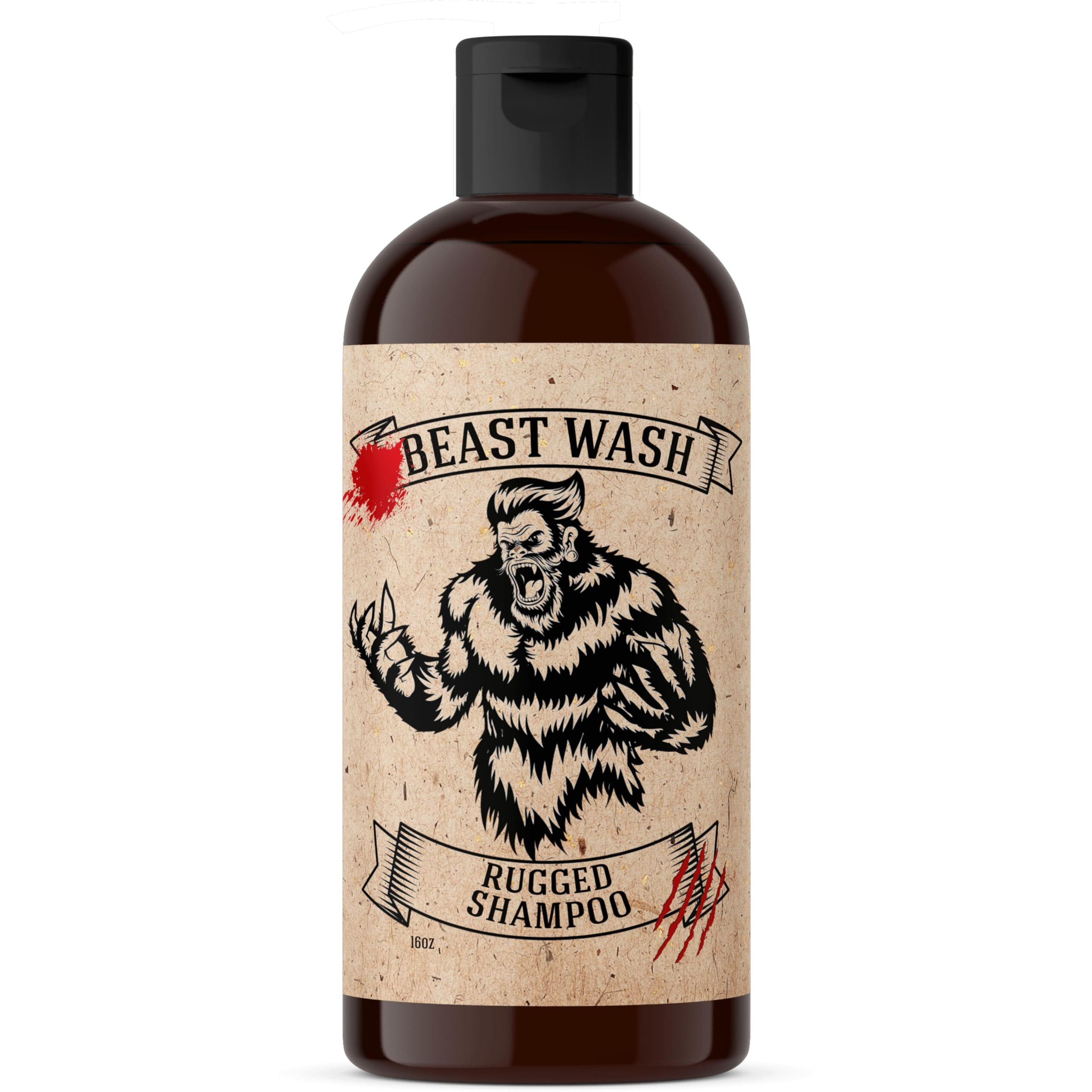 Johnny Slicks Shampoo - Supports Hair Hydration & Volume - Organic Oils & Natural Cleanse - Castor Oil, Aloe Vera, Jojoba - Rugged Scent - 8 Oz