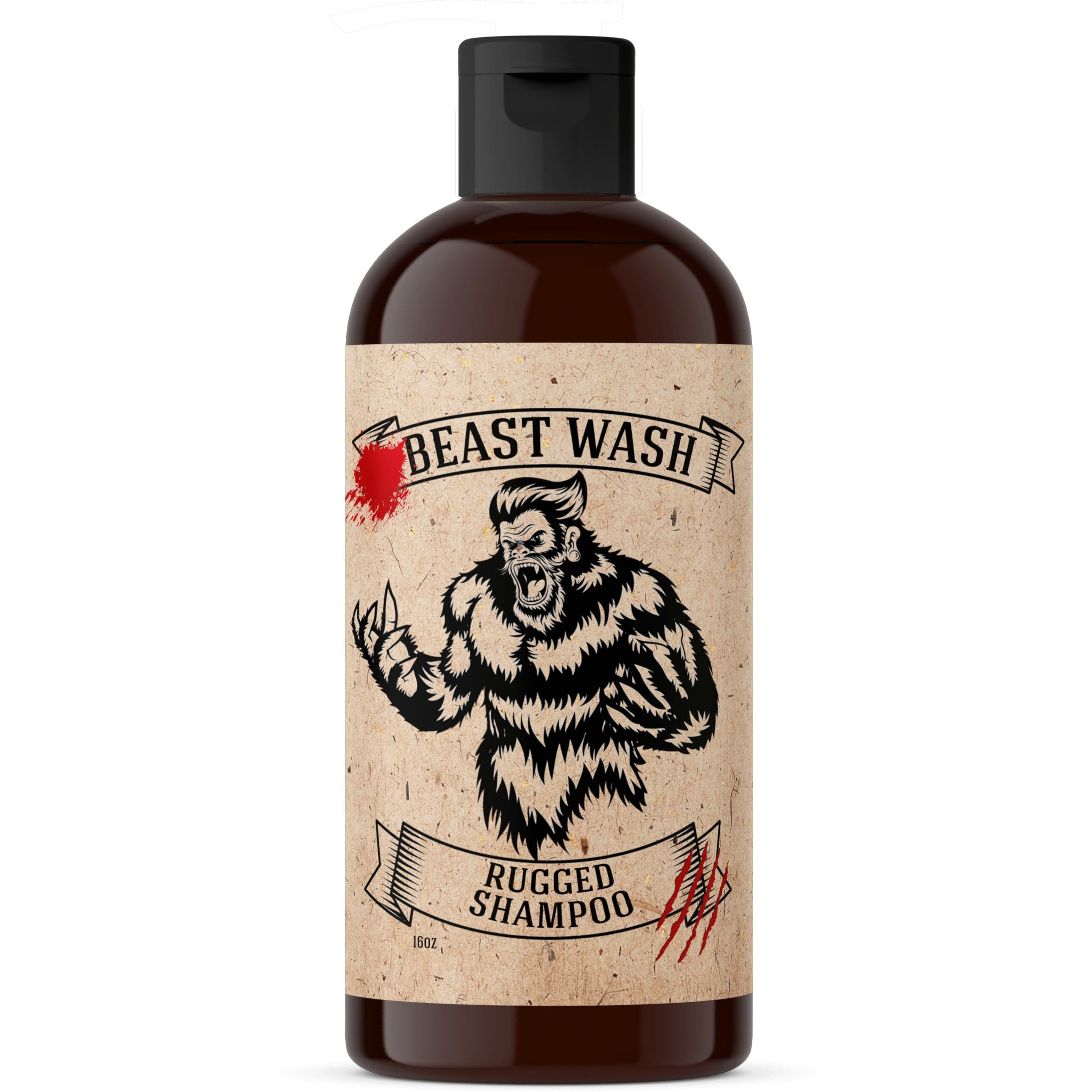 Johnny Slicks Shampoo - Supports Hair Hydration & Volume - Organic Oils & Natural Cleanse - Castor Oil, Aloe Vera, Jojoba - Rugged Scent - 8 Oz