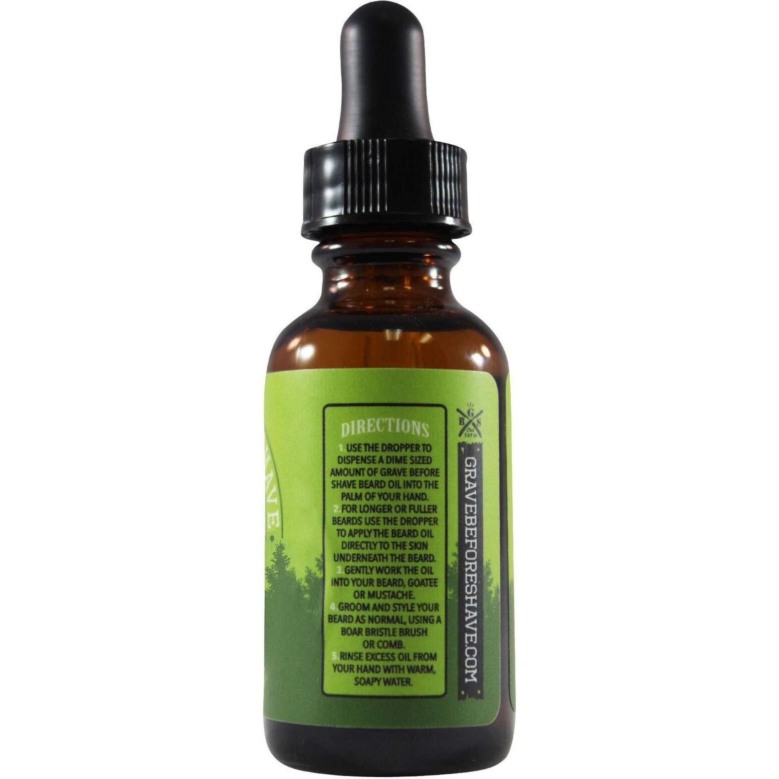 Grave Before Shave Beard Oil The Outdoorsman Blend