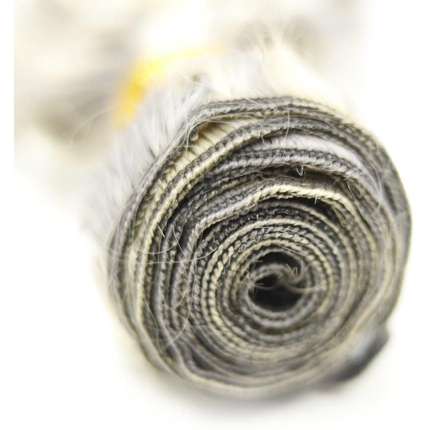 613 Human Hair Bundles Highlight Body Wave Bundles 8A Grade Brazilian Virgin Hair Same Length 3 Bundles 16 16 16 Inch Silver Body Wave Bundles Human Hair Extensions For Women