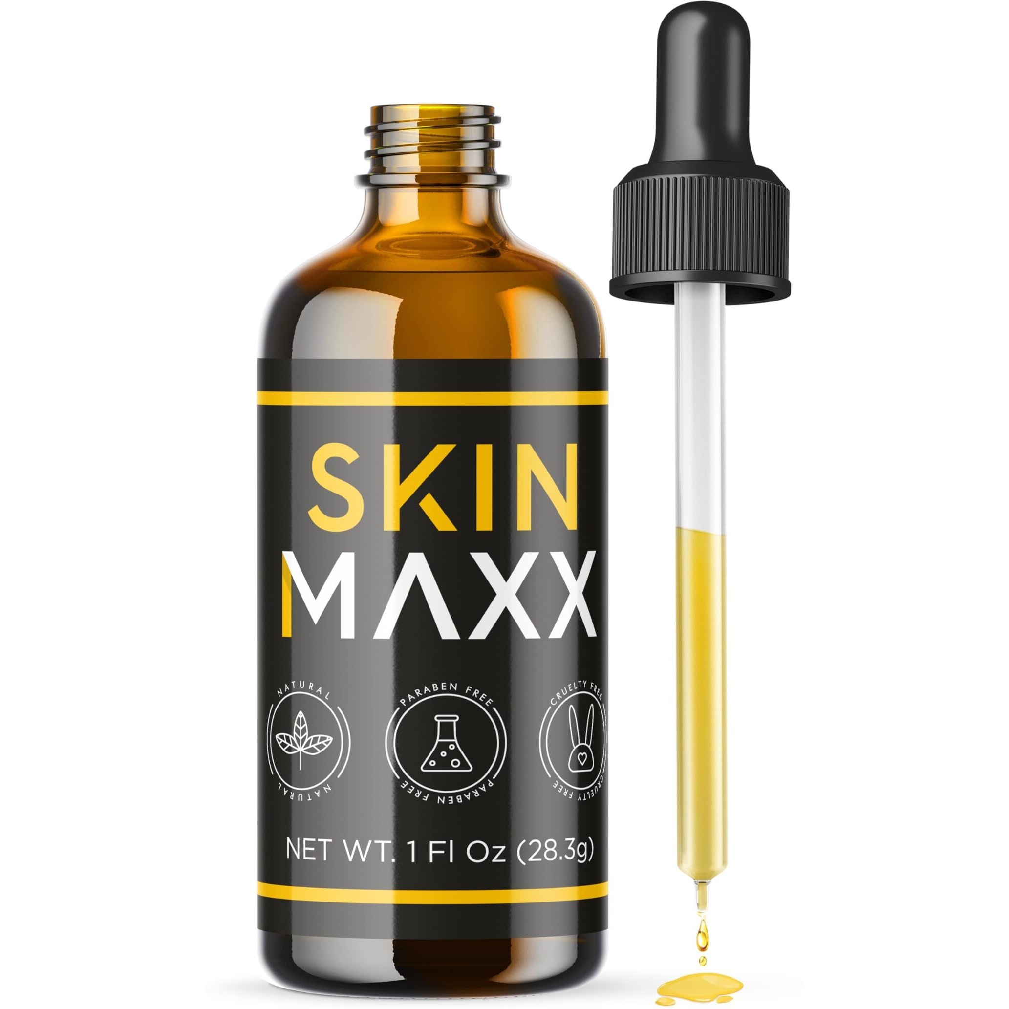 Organic Castor Oil, Rosehip Oil & Black Seed Oil For Face - Anti-Aging Facial Oil & Moisturizer For Women, Natural Ancient Remedy For Hydrated, Glowing Skin - Cold Pressed Face Oil (1 Fl Oz)