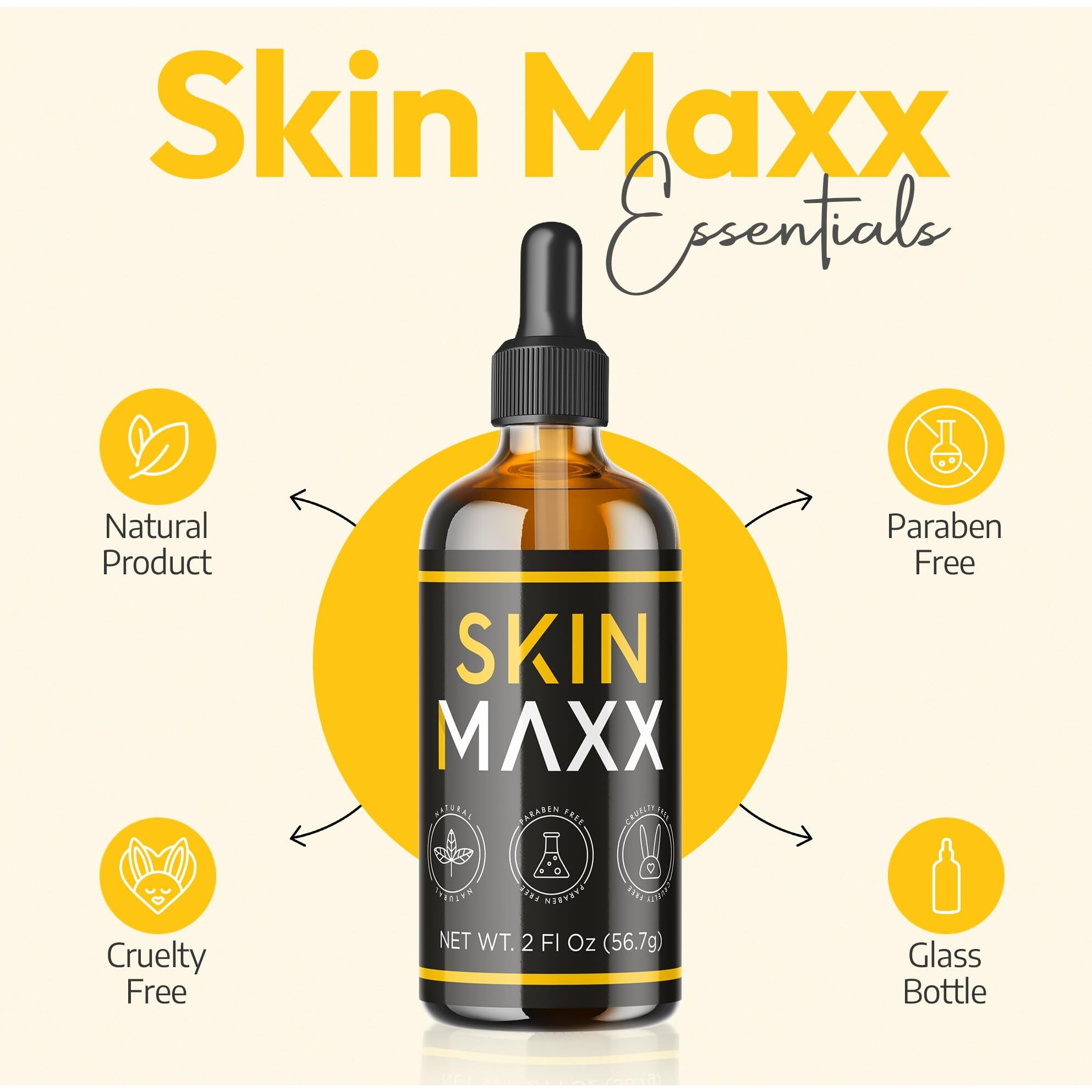 Organic Castor Oil, Rosehip Oil & Black Seed Oil For Face - Anti-Aging Facial Oil & Moisturizer For Women, Natural Ancient Remedy For Hydrated, Glowing Skin - Cold Pressed Face Oil (1 Fl Oz)