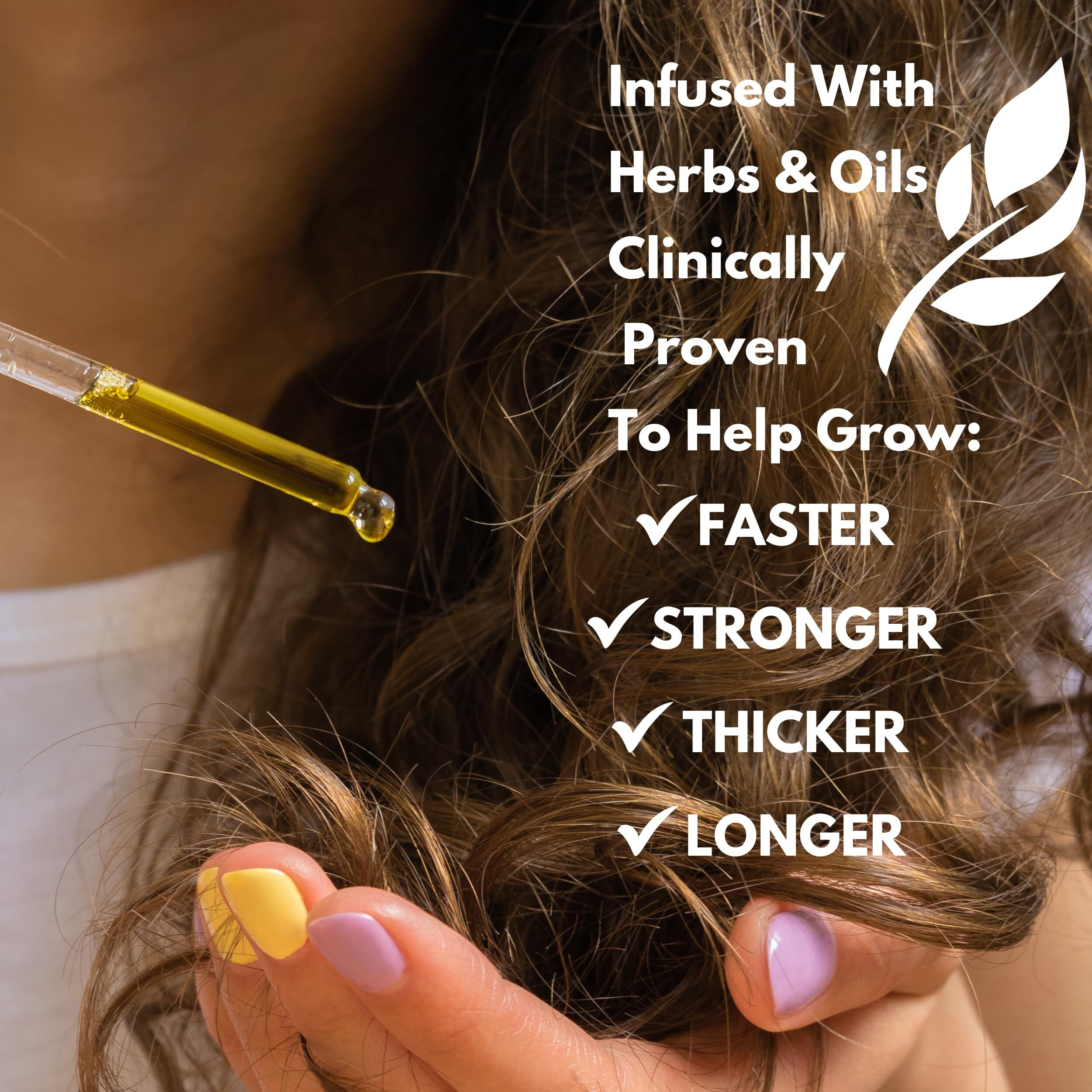 Vegan Mia Usda Organic Rosemary Oil For Hair Growth With Castor, Jojoba, Argan, Amla & More Deeply Hydrates & Intense Nourishment For Itchy Scalp, Stubborn Dandruff & Dry Scalp Treatment, 3 Pack