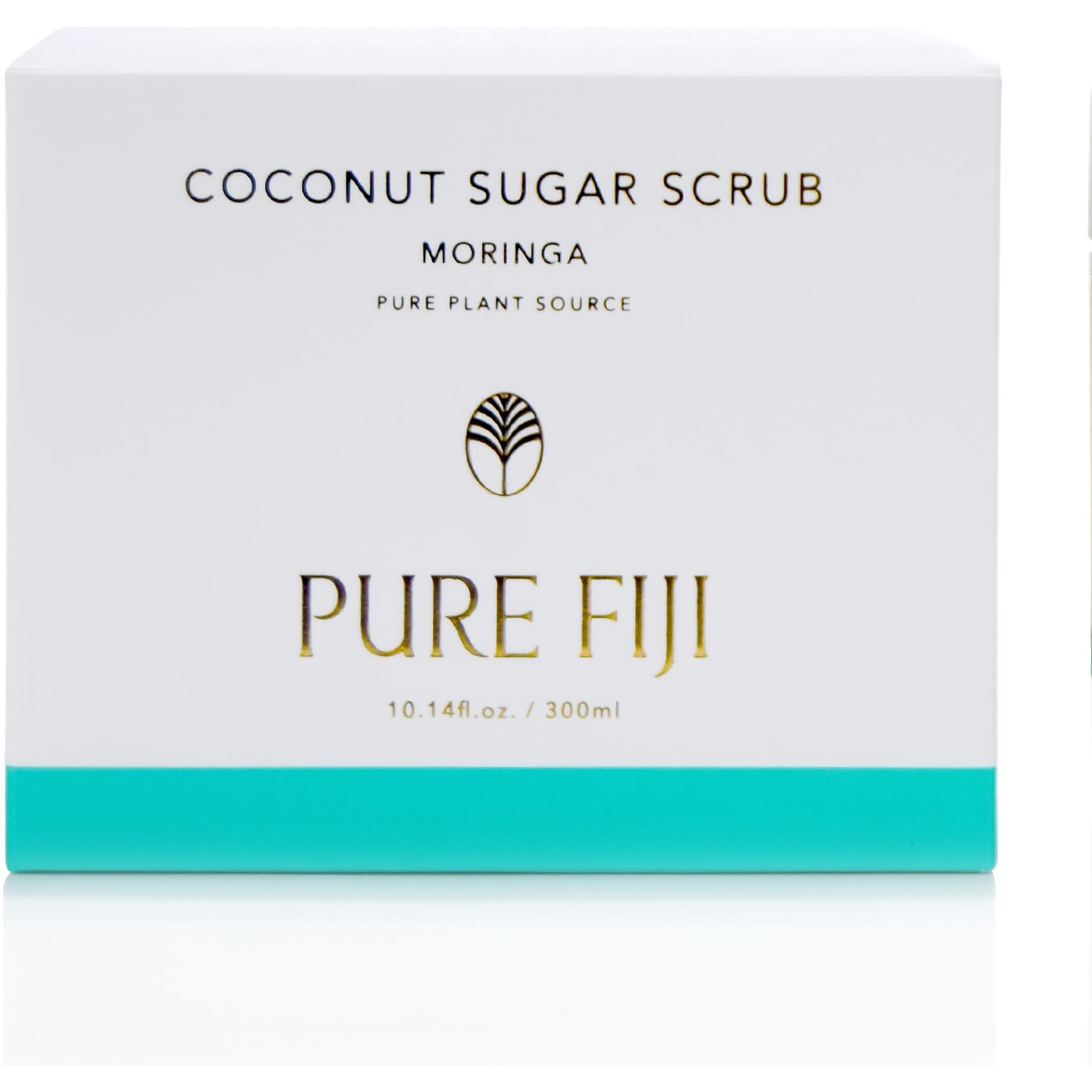 Pure Fiji Coconut Sugar Body Scrub, Moringa (10.14 Oz /300Ml)