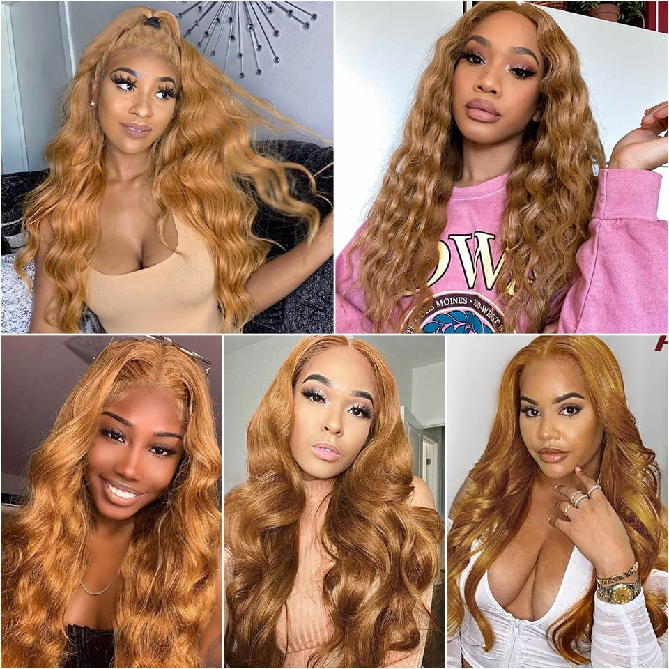 24 26 28 Inch Brown Bundles Body Wave Human Hair Bundles Color 30 Brown Body Bundles Human Hair Double Weft Wet And Wavy Bundle Hair For Black Women Boby Wave Bundles Human Hair
