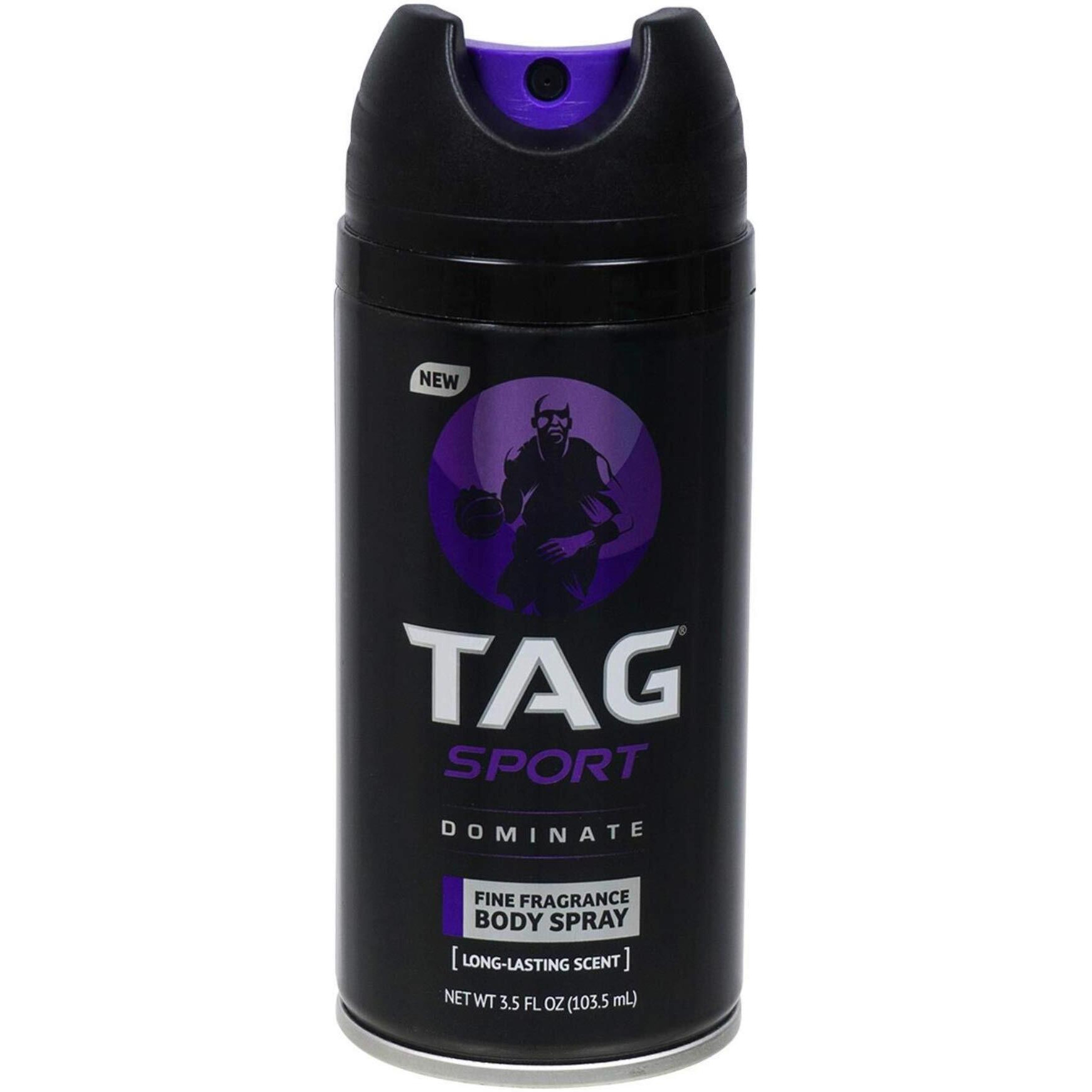 Tag Sport Body Spray 3.5 Oz Dominate (4 Pack)