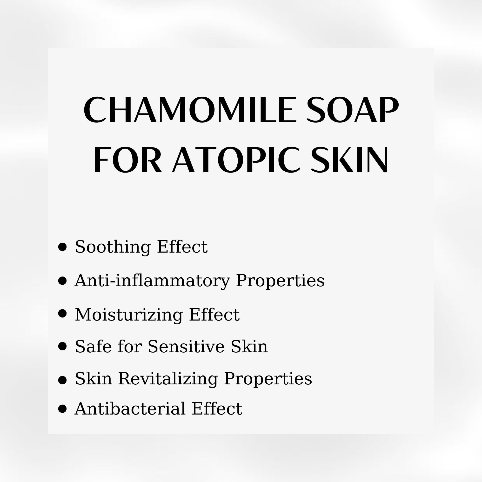 Limopa Organic Bar Soap Moisturizing Soap Made From Natural Oil | Hair Hand Face Body Bath Wash | Skin Care Cleanser Shampoo (Daisy)