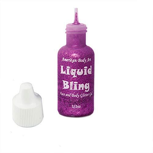 Amerikan Body Art Liquid Bling - Fuchsia (0.5 Oz)