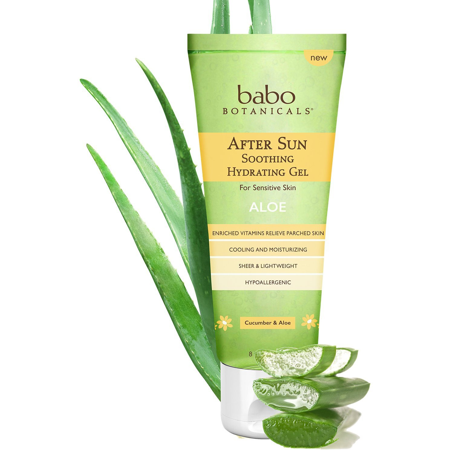 Babo Botanicals - After Sun Soothing gel - 1 Each - 8 Oz(D0102H5N0Q2)