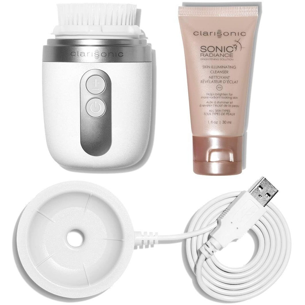 Clarisonic Mia Fit Sonic Facial Skin Cleansing Brush System, White