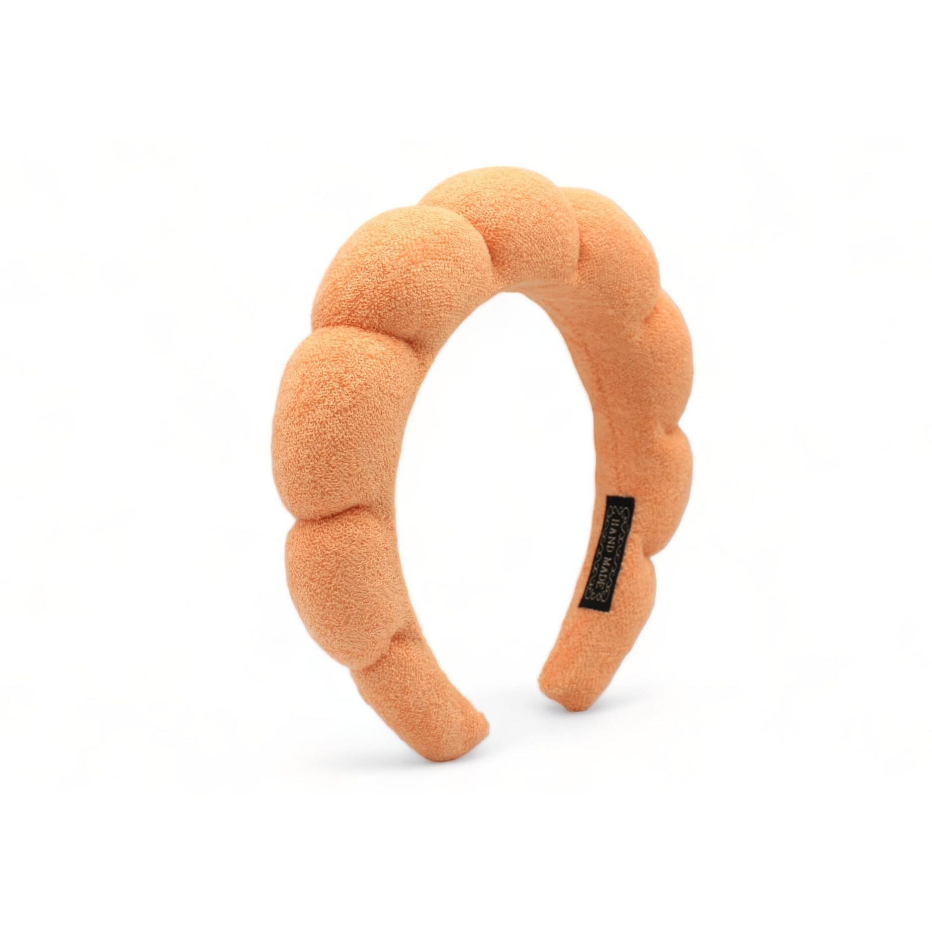 Spa Headband For Washing Face, Makeup, Facial And Skincare. Bubble Skin Care Head Band. Puffy Terry Cloth, Non Slip Get Ready Hairband For Women, Teens, Girls. Cute Hair Accessories.