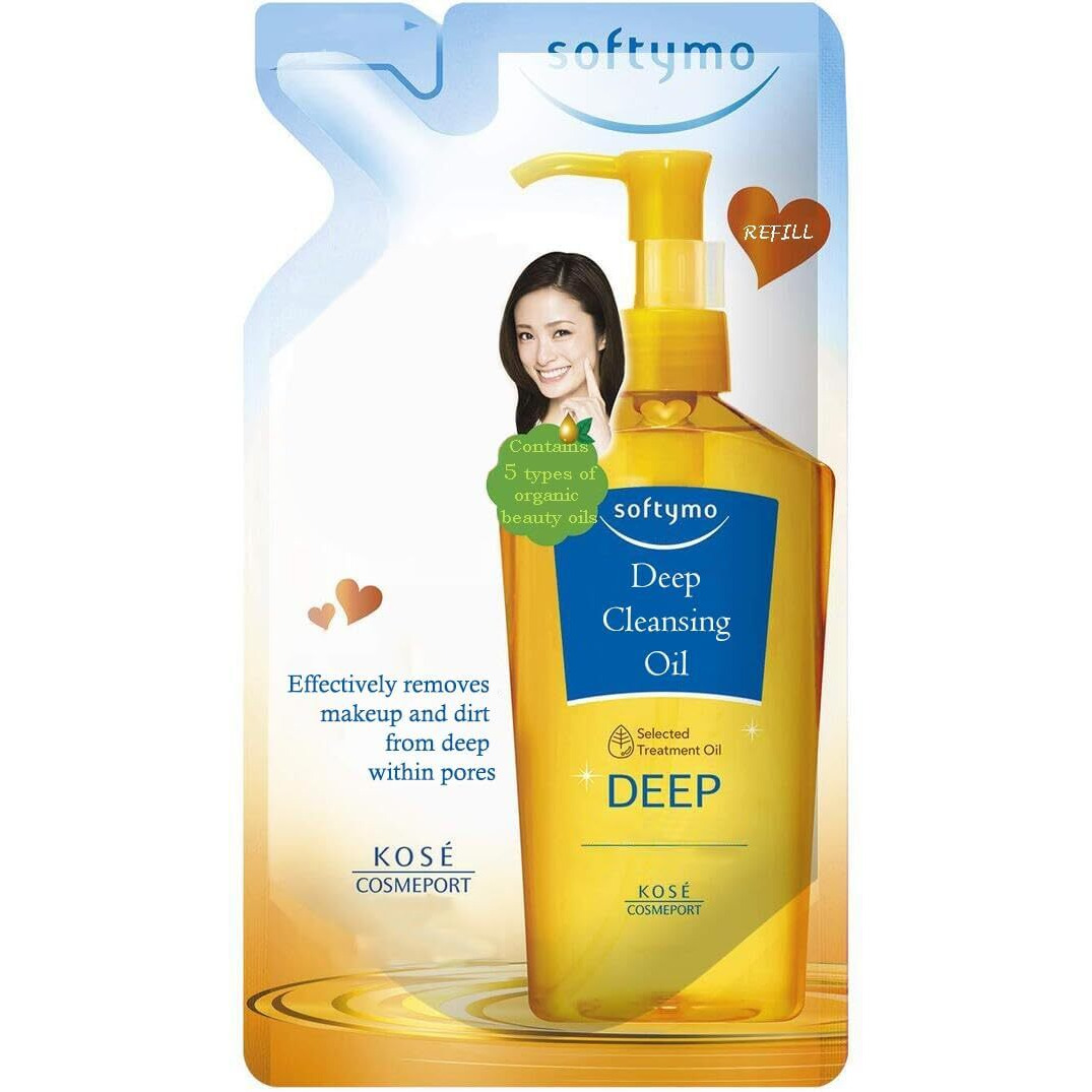 Kose Softy Mo Deep Cleansing Oil Refill 200Ml
