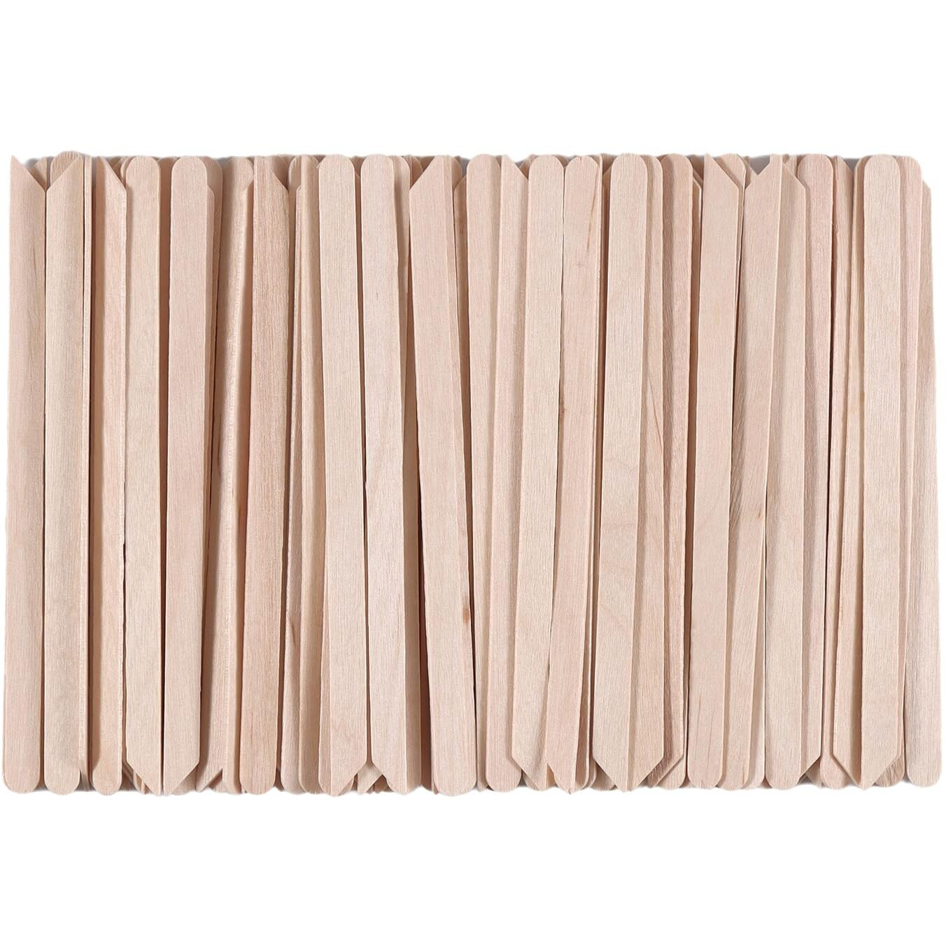 1000Pcs Small Wood Waxing Stick,Small Popsicle Sticks,Eyebrow Wax Sticks For Body Hair Removal Applicator,Paint Stirrer, Art Projects And Craft Wood Stick