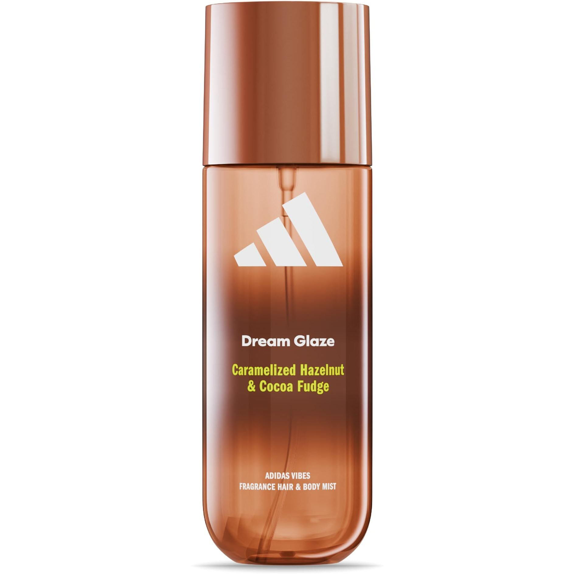 Adidas Vibes Dream Glaze Fragrance Hair & Body Mist For Women, Mood-Boosting, Notes Of Caramelised Hazelnut & Cocoa Fudge, For Any Occasion, 7.9Oz