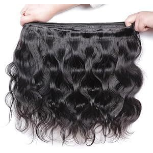 12A Human Hair Bundles 20 Inch Body Wave Bundles Human Hair 100% Unprocessed Brazilian Virgin Weave 1 Bundle Real Natural Black Wavy Human Hair Extensions 1B Bundles For Women