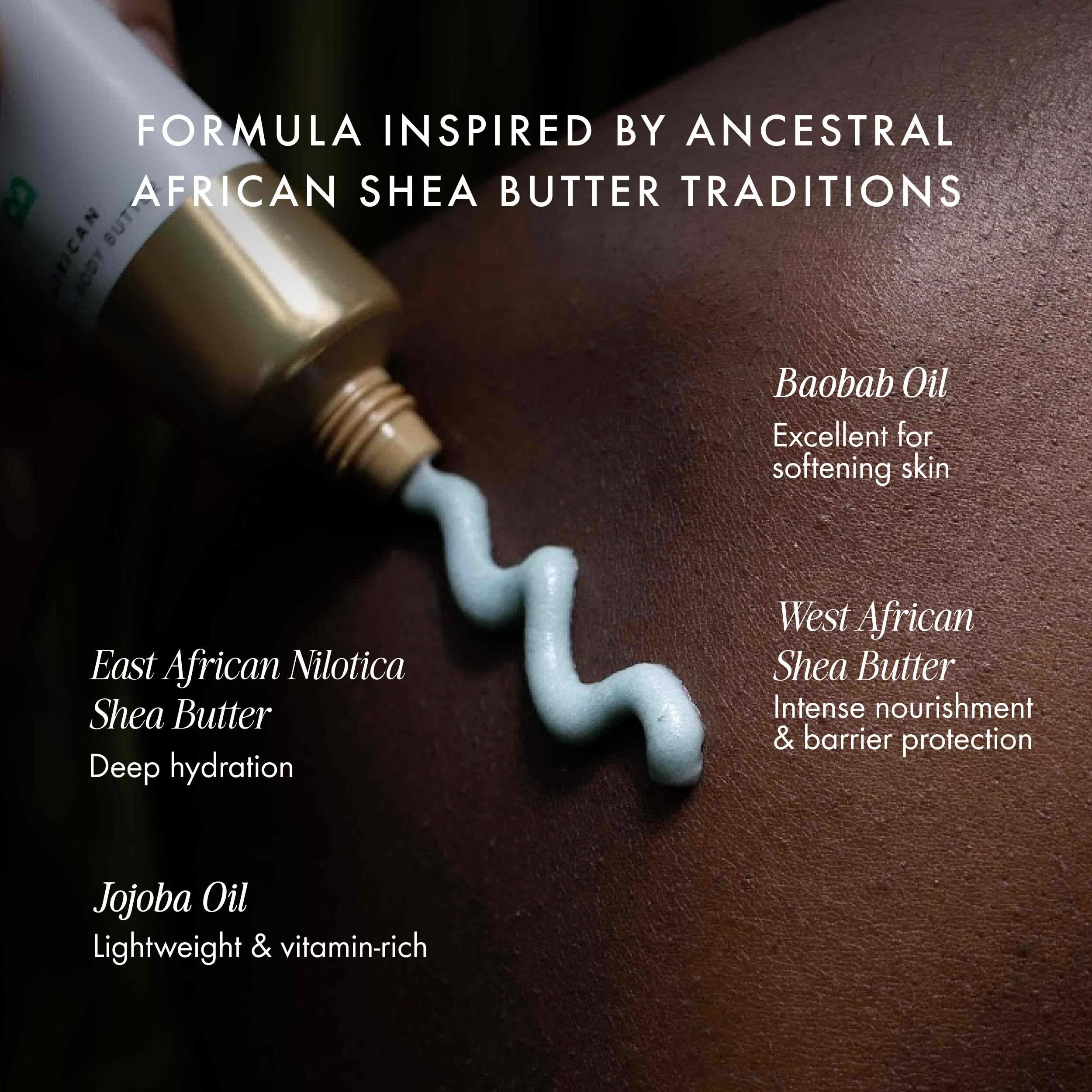 54 Thrones African Beauty Shea Butter, Intensive Dry Skin Support, Moisturizing Body Butter For Women, Moisturizing Body Balm And Cream, Nigerian Lemongrass + South African Palmarosa