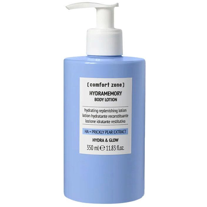 Comfort Zone ] Hydramemory Body Lotion, Moisturizing, Lightweight Texture With Soft Silky Feel, Immediate Long-Lasting Skin Hydration With Dry Touch, 350Ml