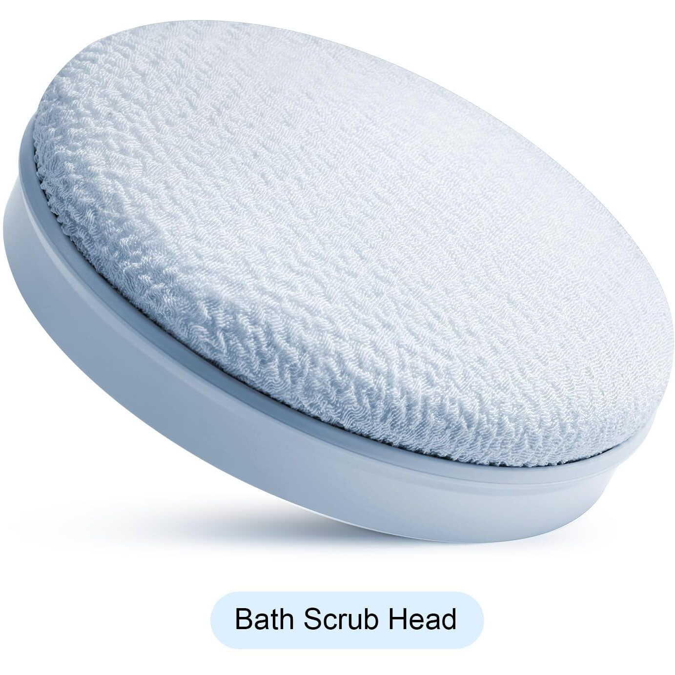 Oh,Xiyu. Electric Body Brush Bath Brush Head - Bath Scrub Head, Sky Blue, Only Suitable For Oh,Xiyu. Xy1 Electric Bath Brush