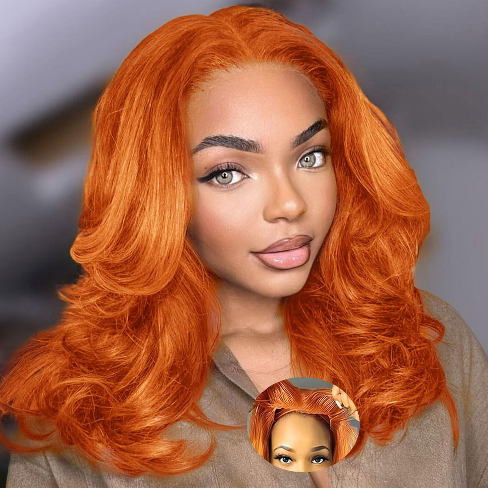 Ailwelia Ginger 5X5 Hd Lace Closure Body Wave Bob Wigs 200% Density Human Hair Bob Wigs For Black Women 350 Wear And Go Glueless Closure Bob Wig Human Hair Natural Hairline With Baby Hair 14 Inch