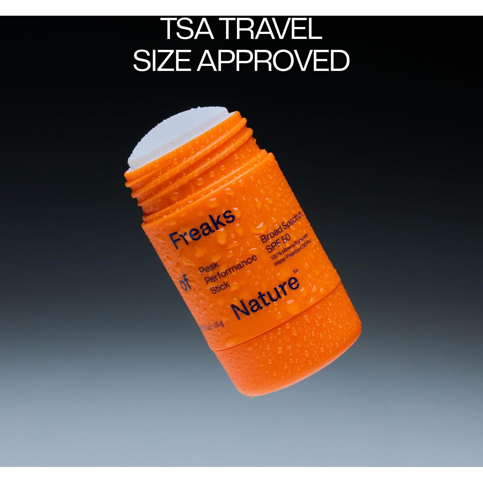 Peak Performance Sun Stick Spf 50 | 100% Mineral Sunscreen | Lightweight, 40-Min Water-Resistant | Plant-Based, Eco-Friendly, Reef-Safe, Cruelty-Free | All Skin Types | 0.70 Oz | Pack Of 2