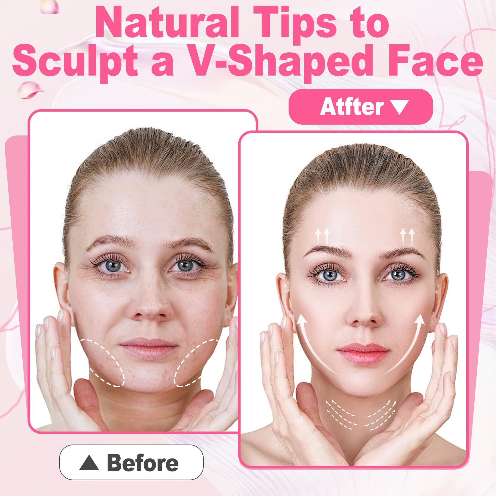 Face Tape Lifting Invisible, Face Lift Tape Instant,160Pcs Neck Tape Tightening Facelift Tapes For Makeup Face Lifter Tape Facial Tape For Sagging Skin Double Chin Jowls Eyes Wrinkles Overnight Woman