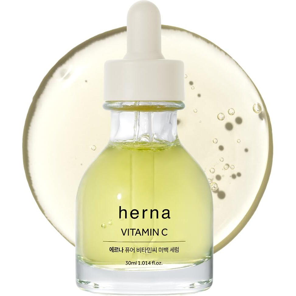 Herna Pure Vitamin C Serum - Niacinamide, Facial Brightening Skin Care, Korean Skin Care (30Ml/1.014Fl.Oz.)