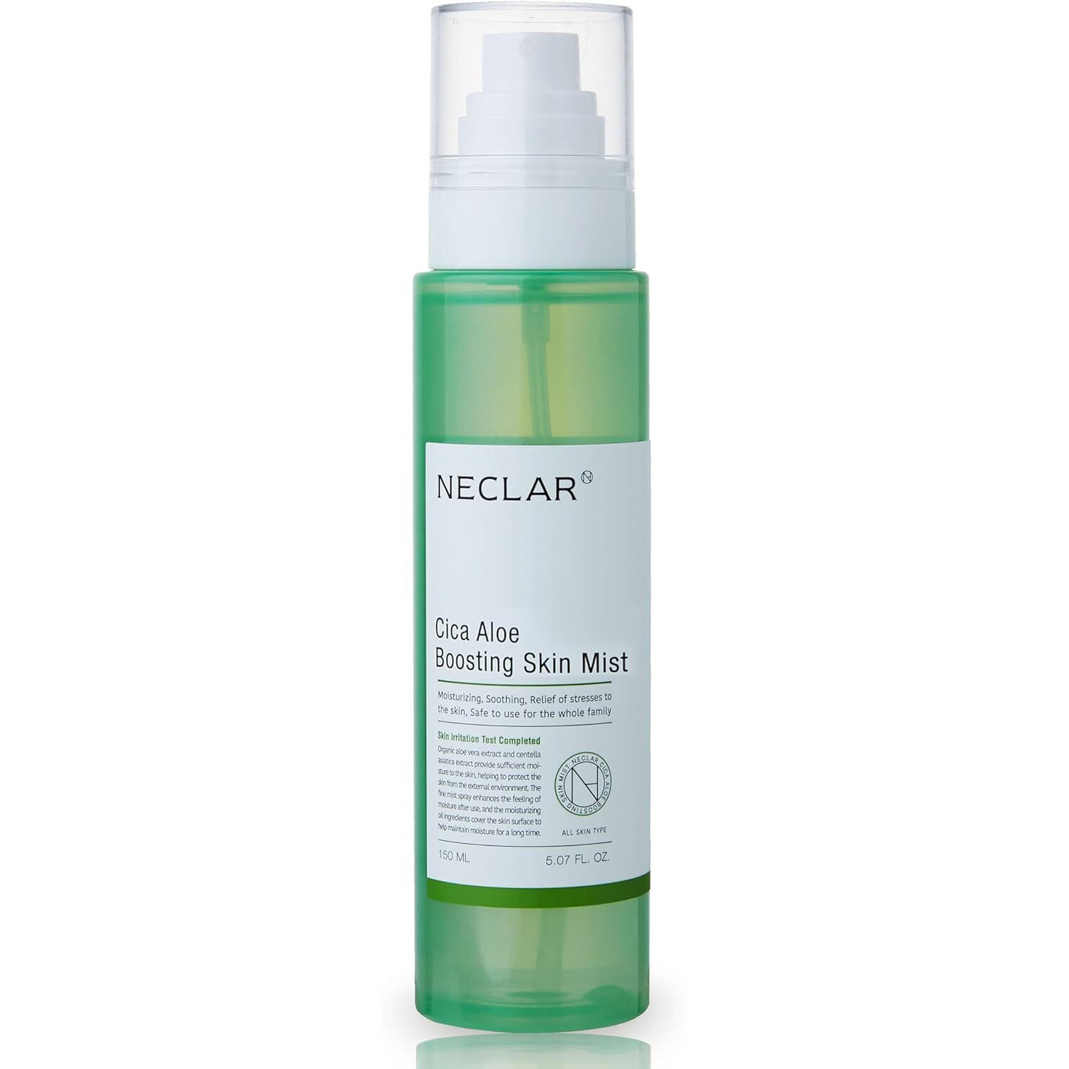 Korean Hydrating Toner Spray For Face - Ph Balanced Toner For Sensitive Skin - Aloe Vera And Centella Asiatica - Facial Mist For Acne Prone Skin - Moisturizing Skincare For Redness, Dryness