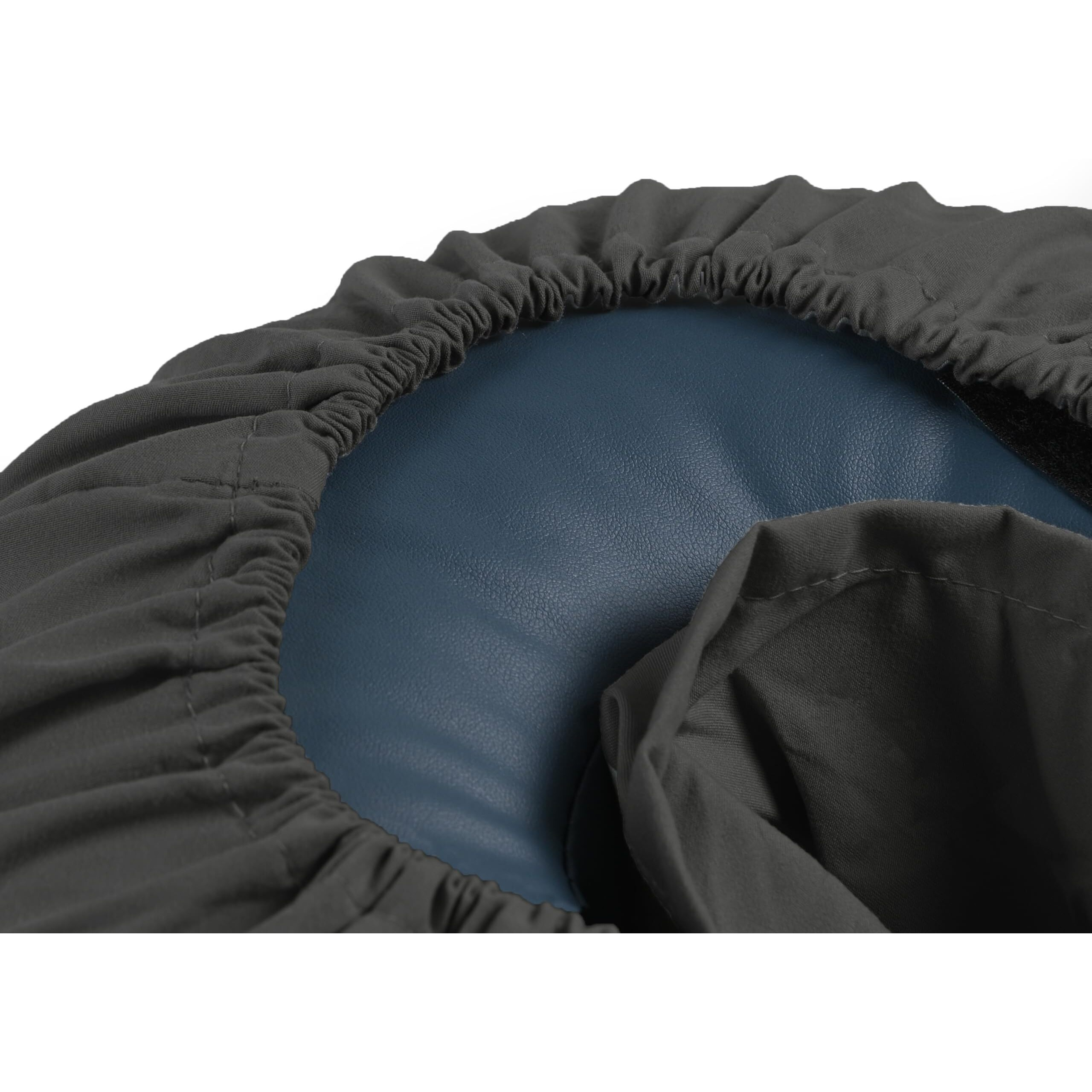 Body Linen Tranquility Microfiber Massage Face Rest Covers For Massage Tables And Chairs - Durable, Lightweight And Extra Soft Microfiber Face Cradle Covers - 5 Pack Black