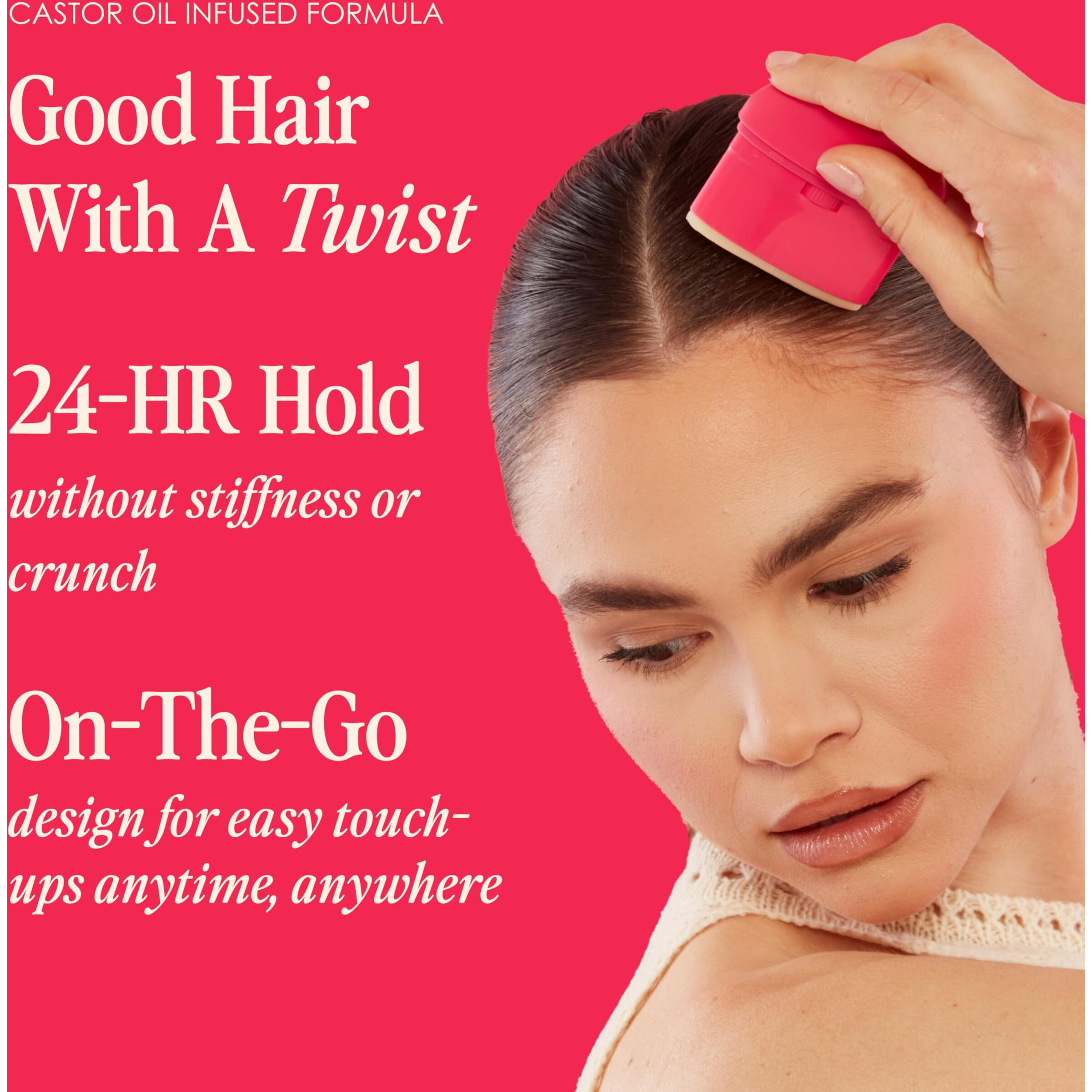 Grande Cosmetics Grandehair Slick Back Taming Stick With Castor Oil