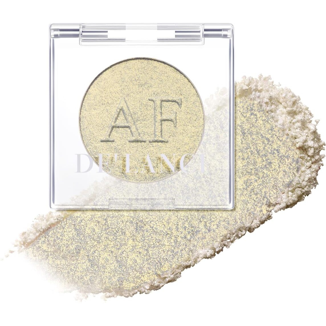 Ecofavor Highlighter Makeup Palette, Long Lasting New Formula, Dazzling Yellow-Gold Shimmer, Sheer Gold Base, Ideal For Face And Body Contour And Cheek Highlight (03) Yellow-Gold Dazzling Shimmer,3