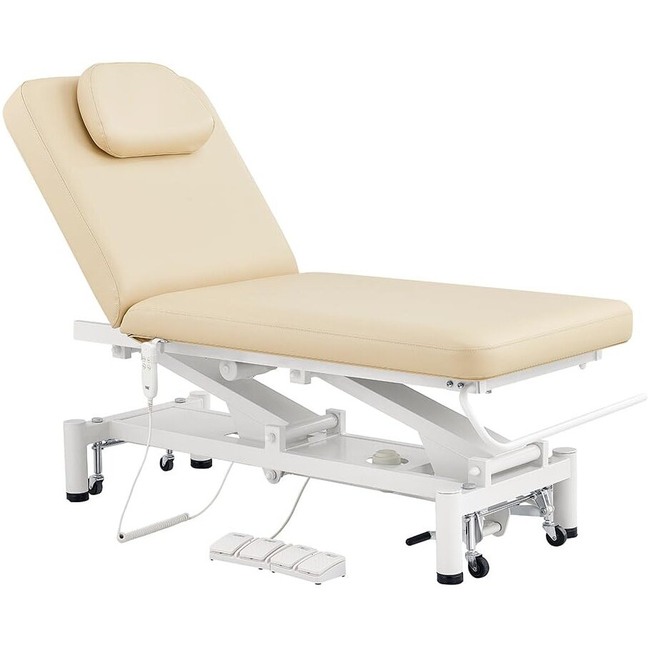 Dir Spa Full Electrical Facial Beauty Bed Spa Massage Table All Purpose Doctor's Office Bed With 2 Motors Mar Egeo