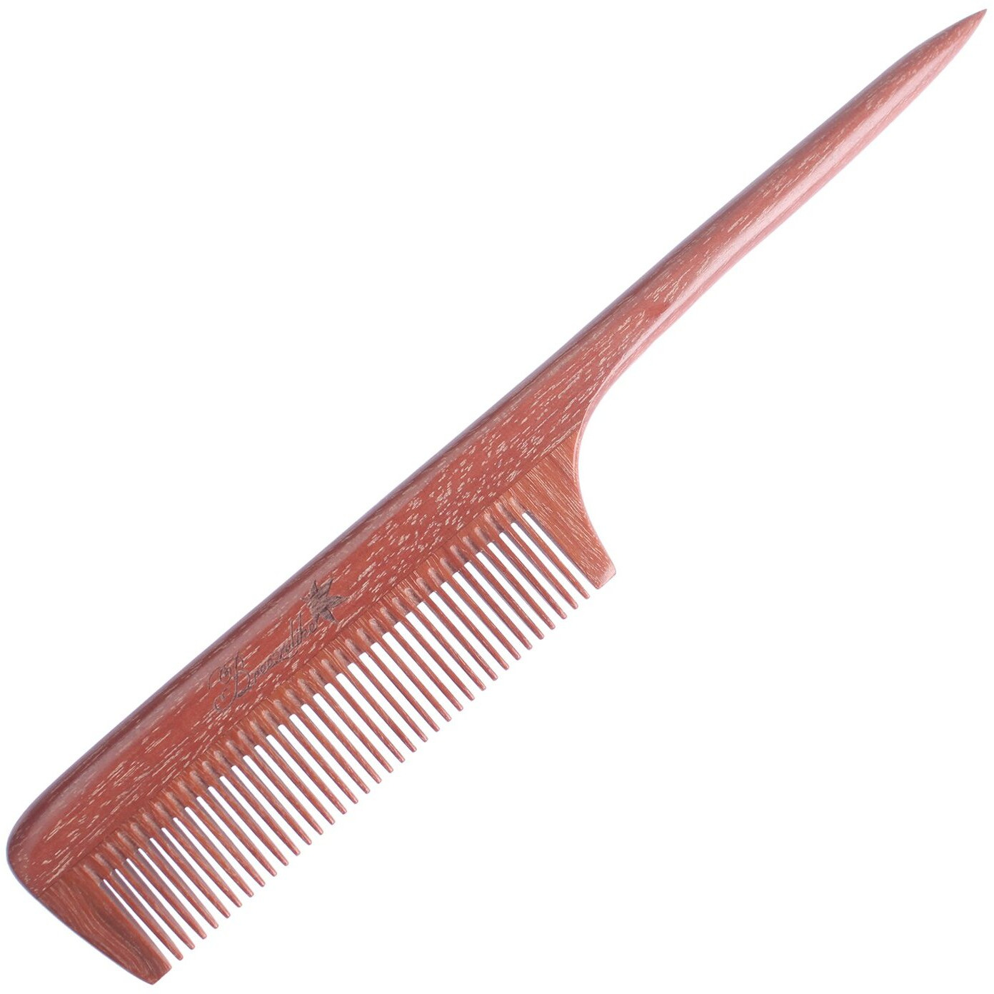 Breezelike Hair Combs - Fine Tooth Red Sandalwood Hair Comb - No Static Wooden Tail Comb For Women