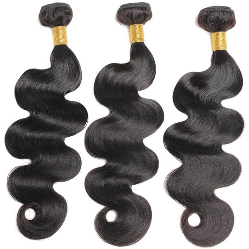 14A Human Hair Bundles 26 Inch Body Wave Bundles 100% Unprocessed Brazilian Virgin Hair 1 Bundle Body Wave Human Hair Extensions Quick Weave