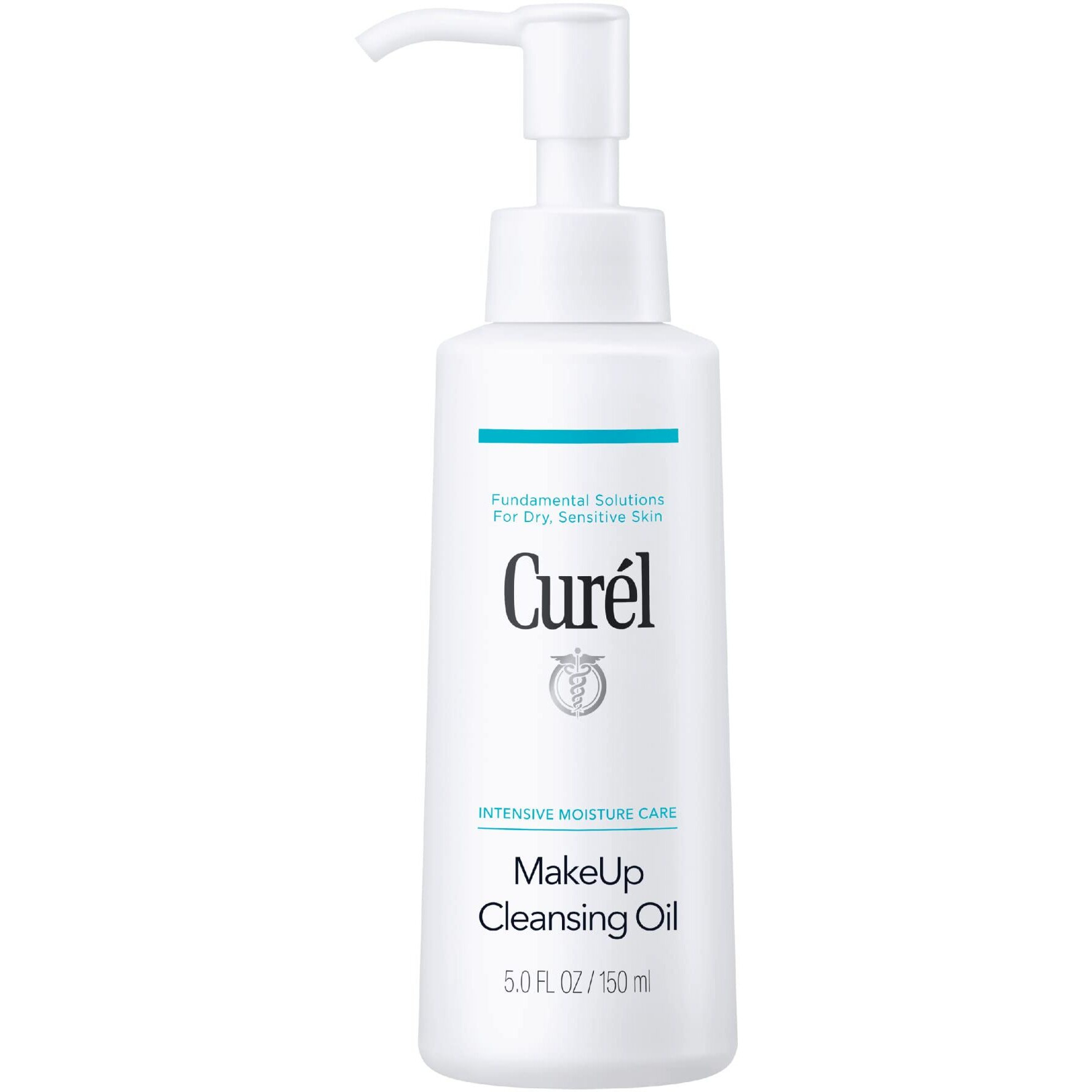 Curel Japanese Skin Care Makeup Cleansing Oil For Face, Oil-Based Makeup Remover For Dry, Sensitive Skin, Fragrance Free Facial Cleansing Oil, 5 Oz