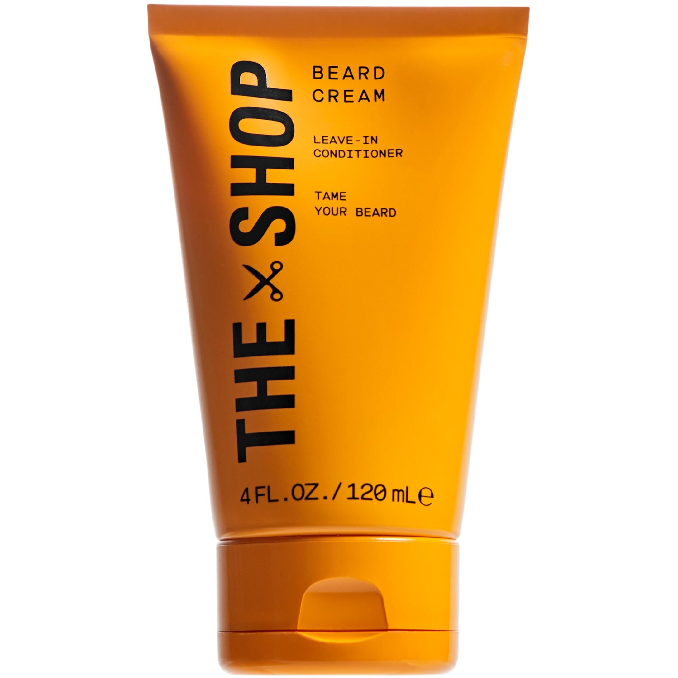 The Shop By Lebron James Men's Conditioning Beard Cream, Leave-In Moisturizer With Avocado Oil & Shea Butter, Softens, Hydrates & Tames Facial Hair, Lightweight & Non-Greasy, Eucalyptus Scent, 4 Fl Oz
