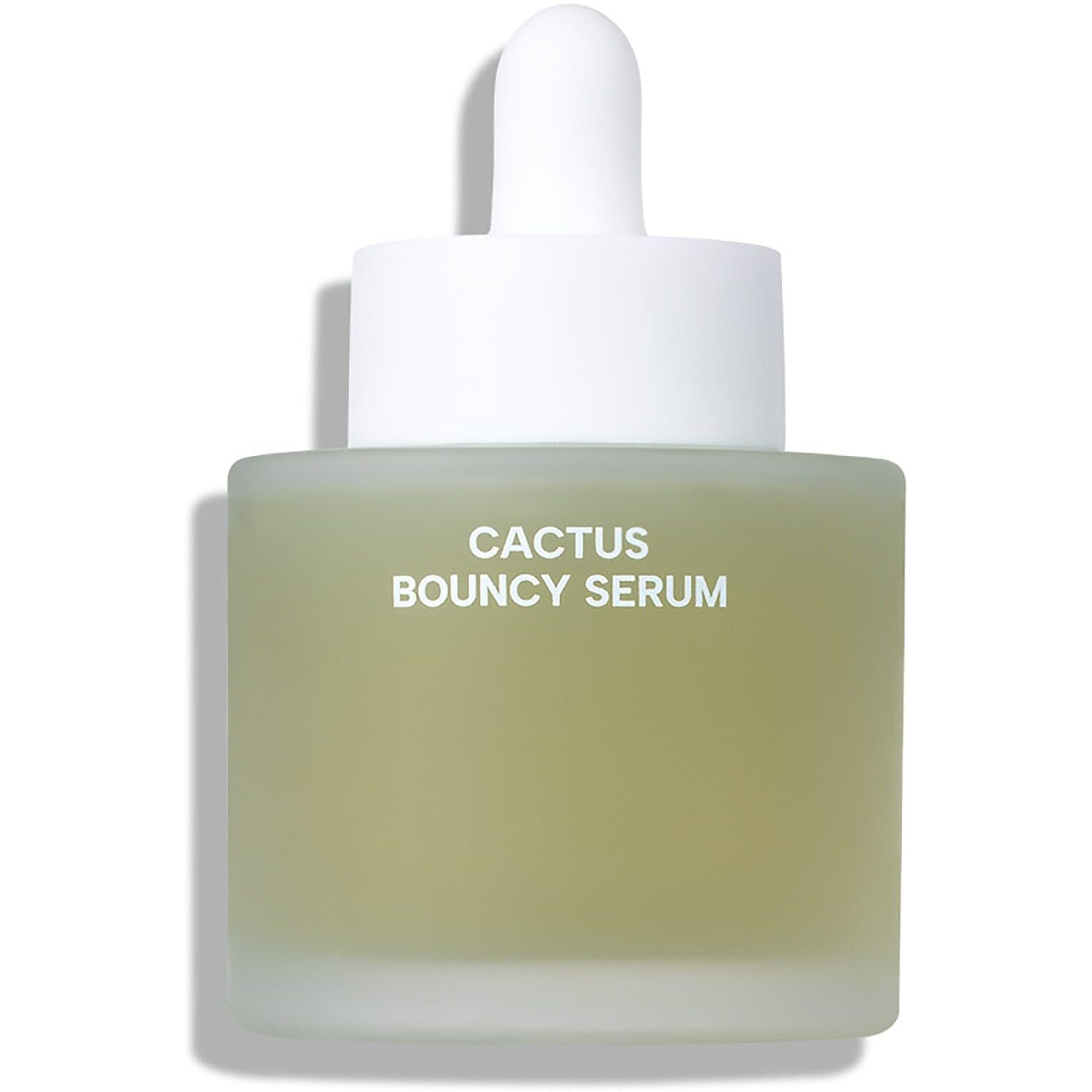 Whamisa Organic Cactus Bouncy Serum, 48 Hrs Inner Skin Moisture, 72 Hrs Hydrating And Moisturizing, Postbiotics, Facial Ampoule (52Ml)